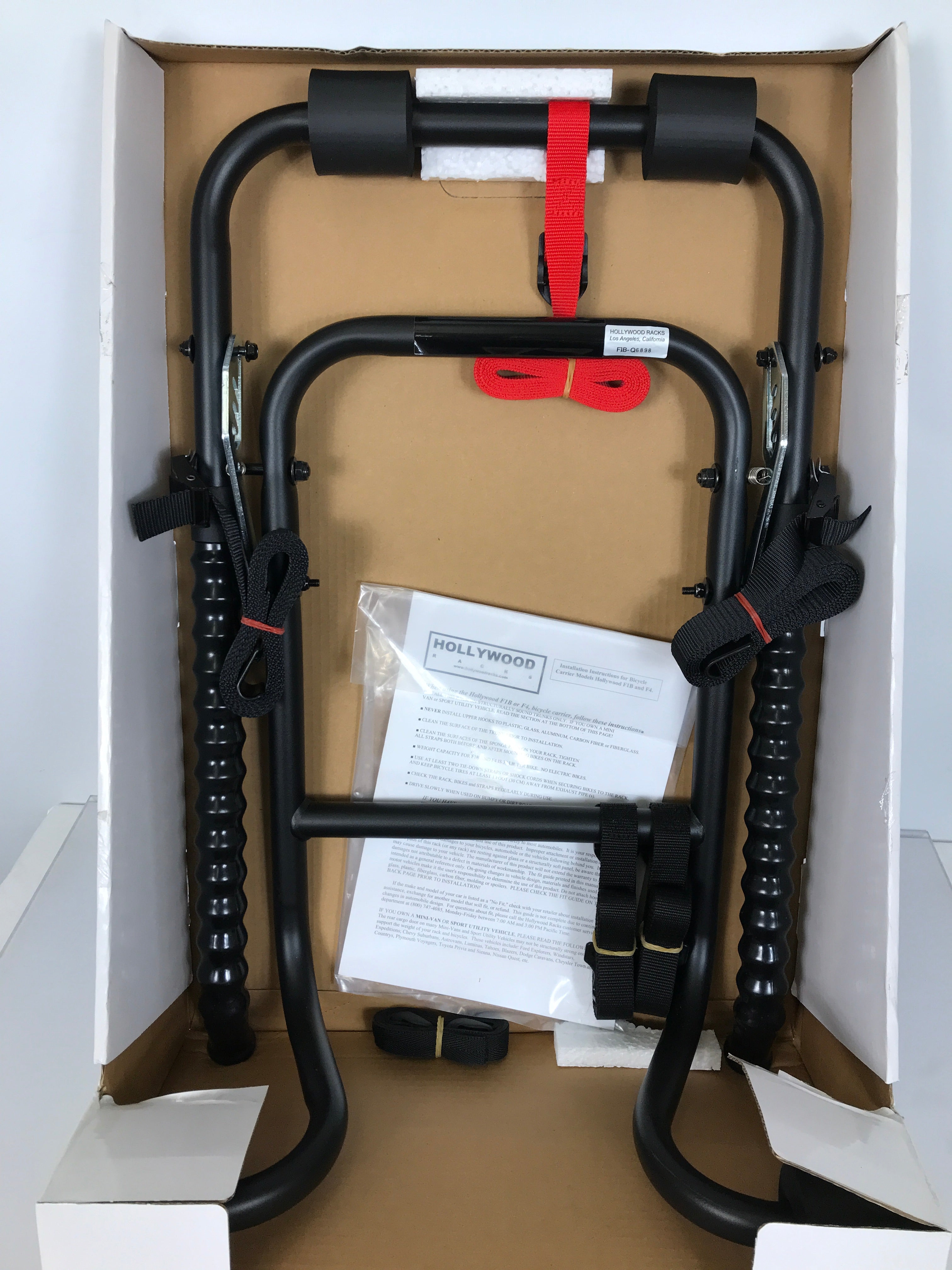 Hollywood Racks F1B Folding Bike Rack for 3 Bicycles New in Box MSU Surplus Store