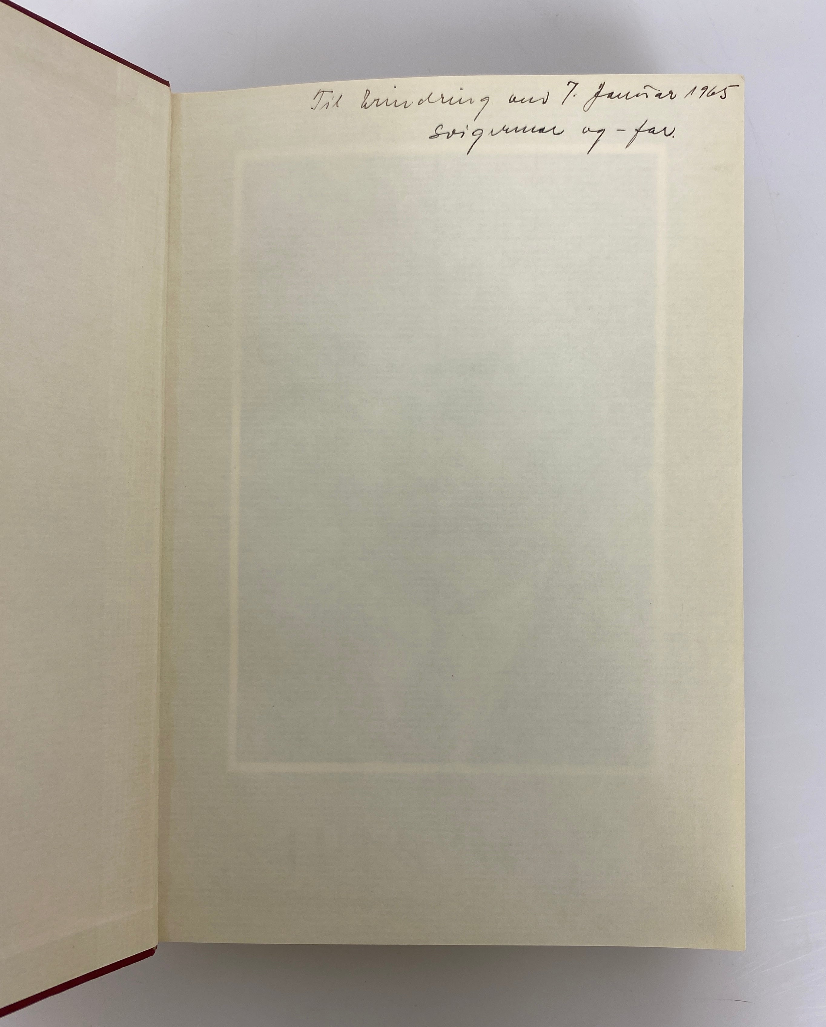 Niels Bohr (in Danish) 1964 by Aage Bohr Vintage HC