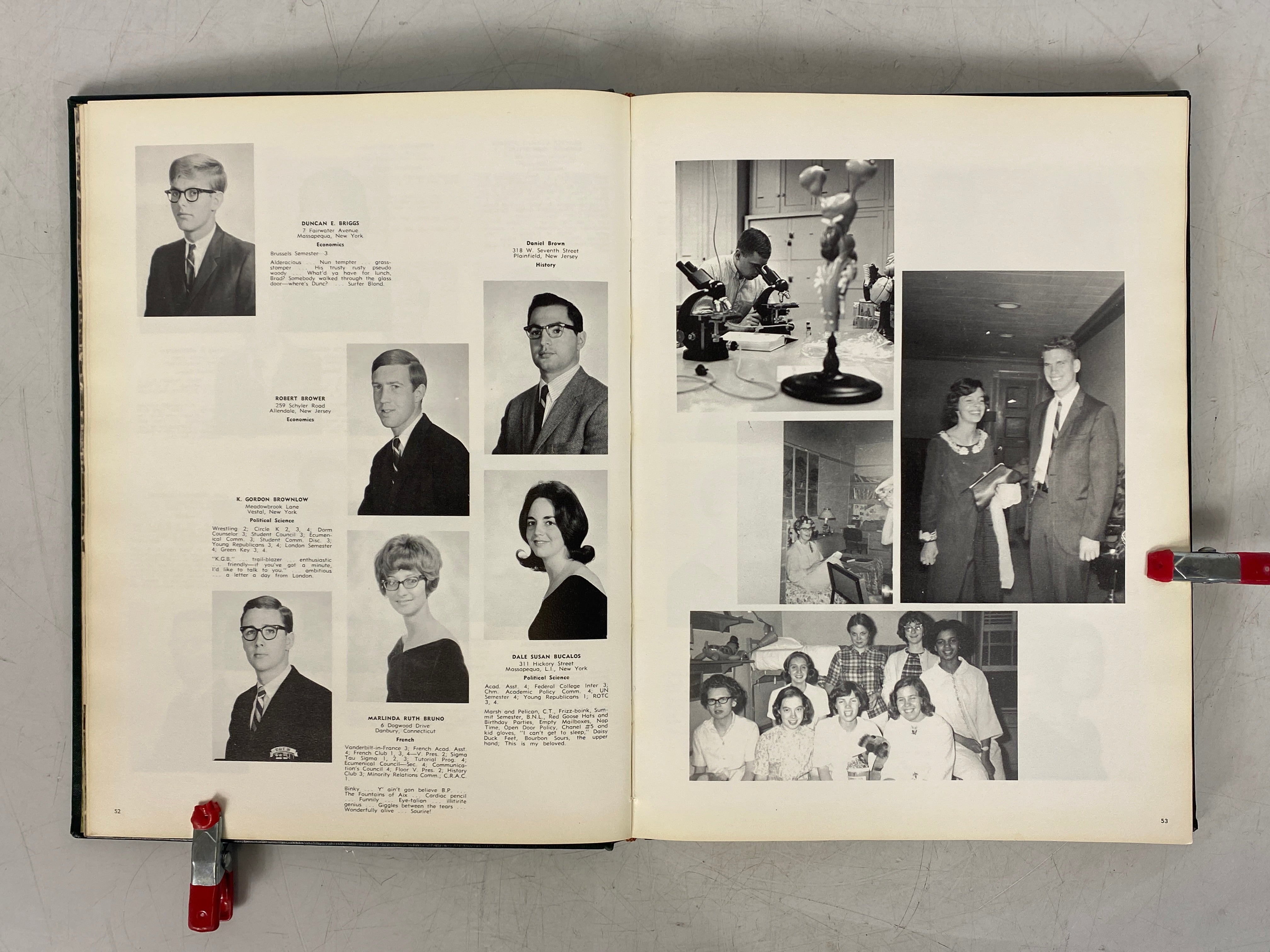 1967 Drew University Yearbook Madison New Jersey HC