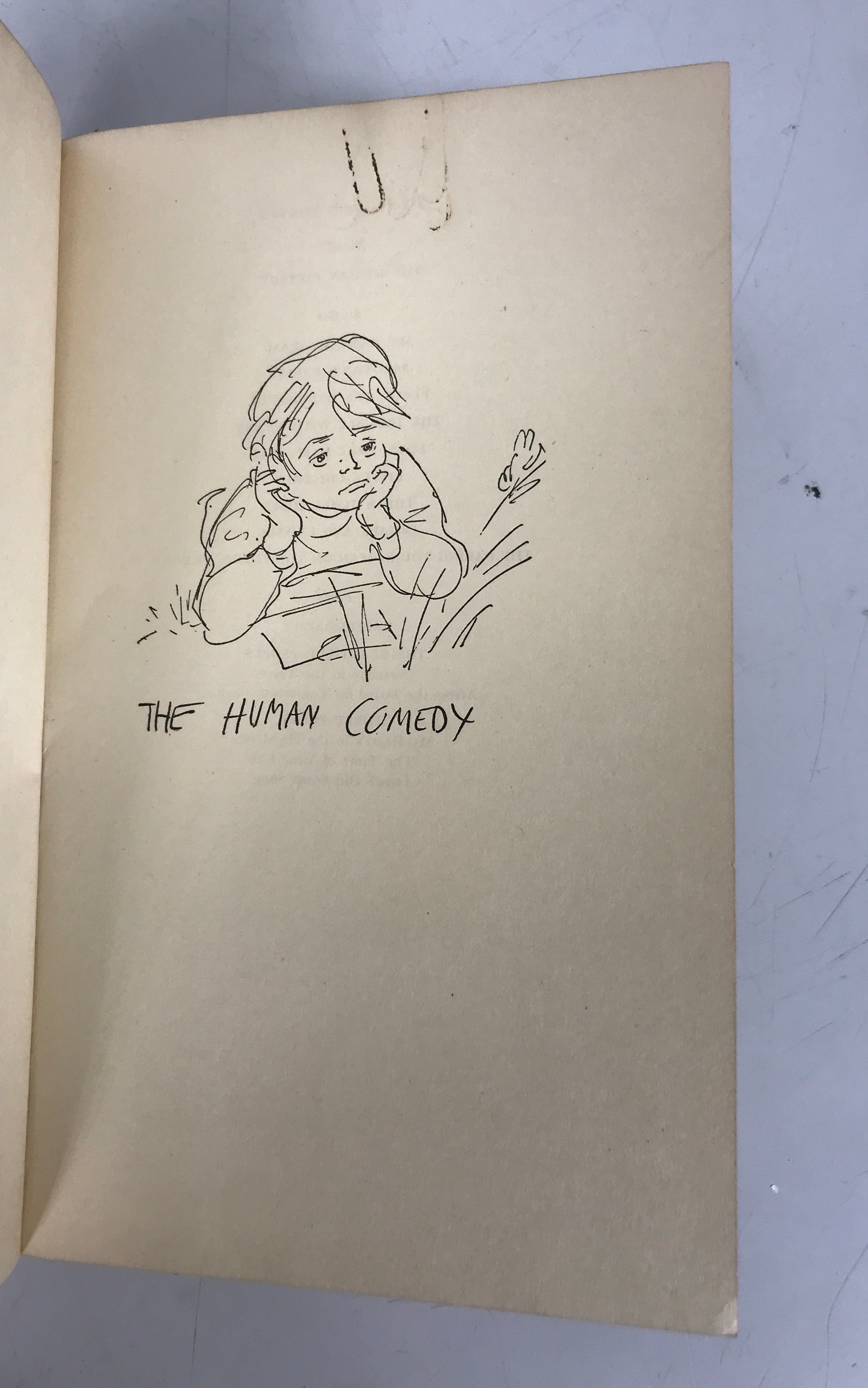 The Human Comedy William Saroyan 1943 First Ed HC