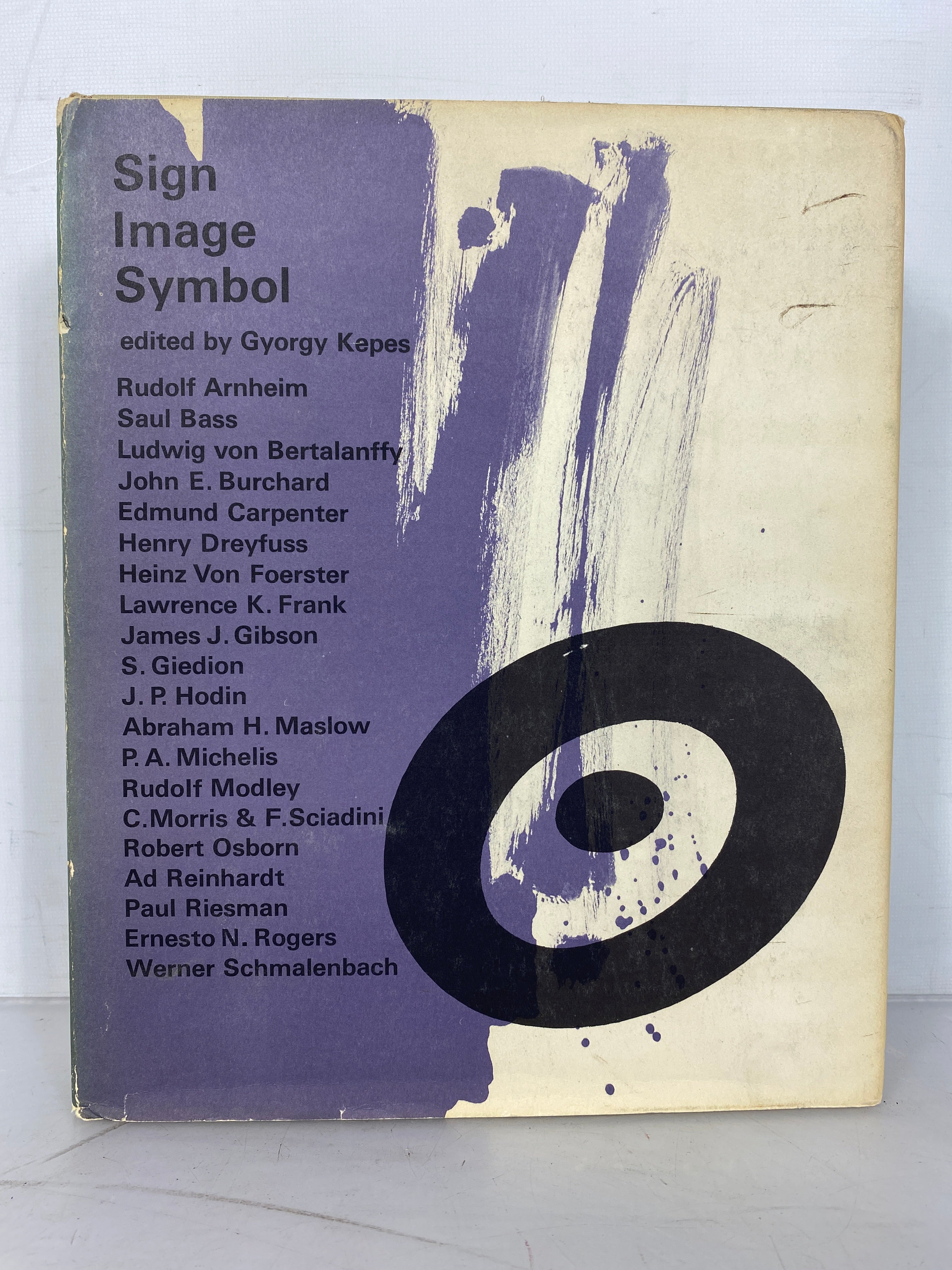 Sign Image Symbol by Gyorgy Kepes First Printing 1966 George Braziller HC DJ