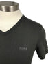 Hugo Boss Gray V-Neck Slim Fit  T-Shirt Men's Size Small