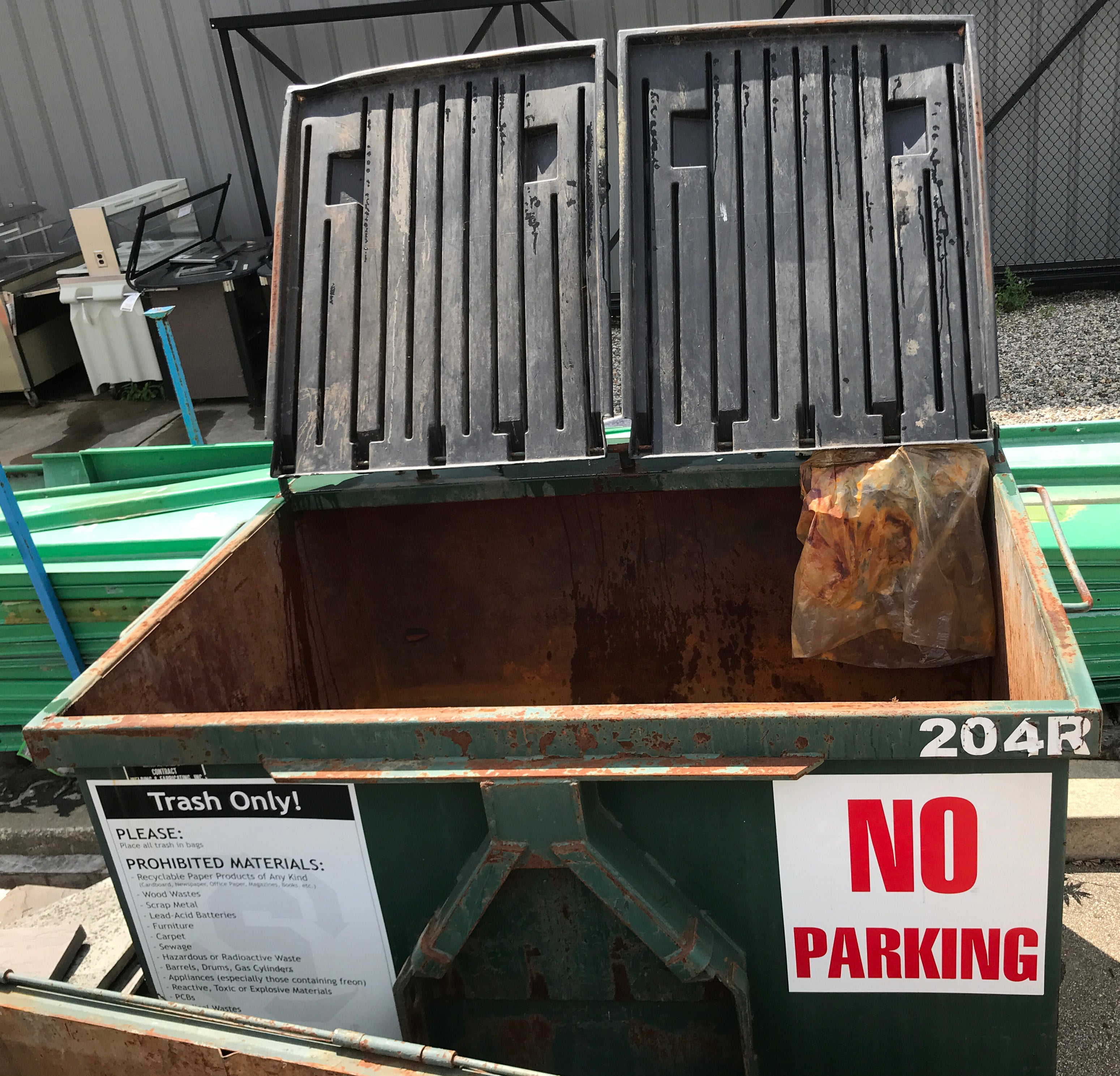 Contract Welder & Fabricating Inc. Dumpster Container