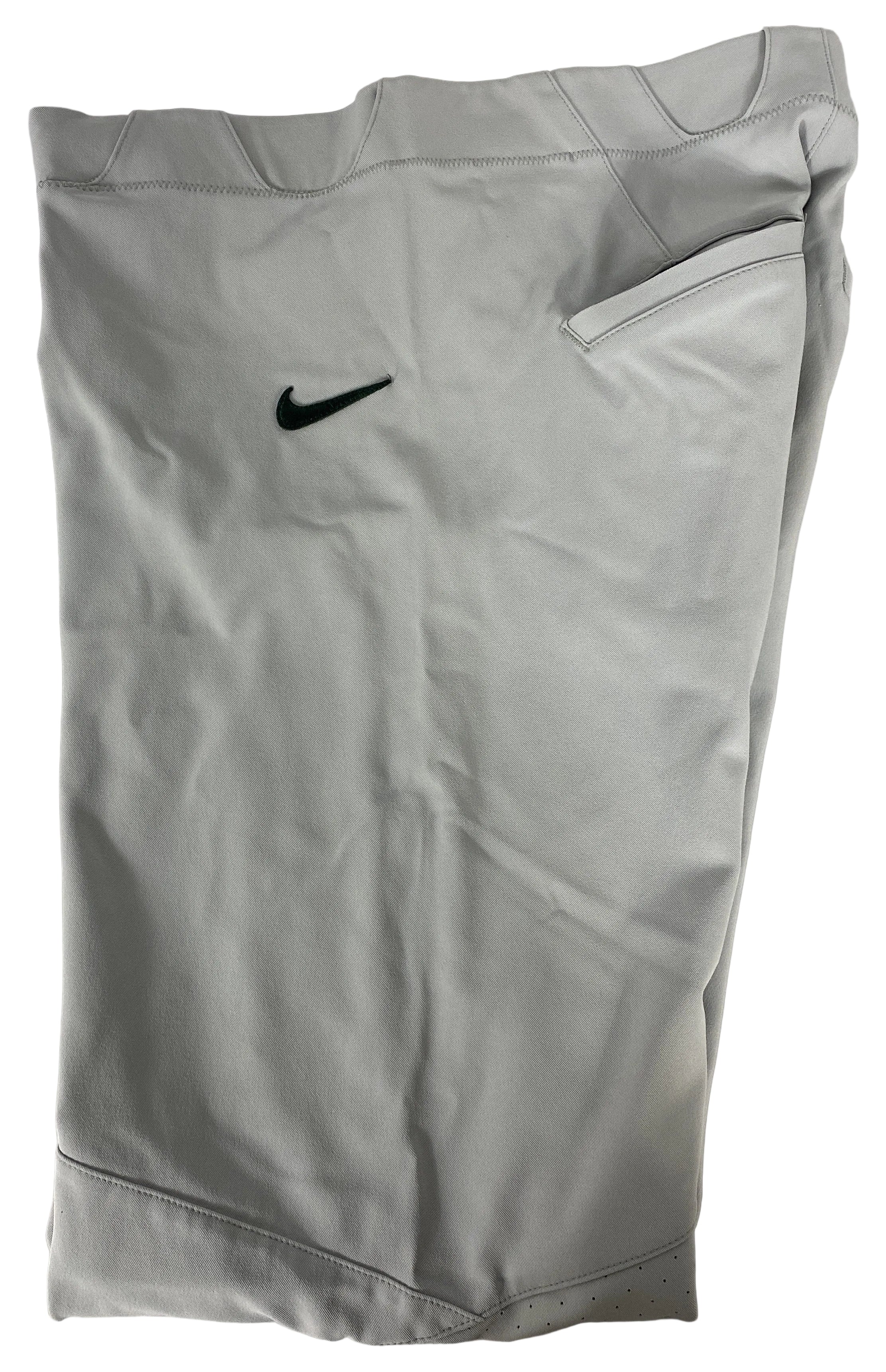 Nike Light Grey MSU Baseball Game Day Pants Size M, 34" Waist