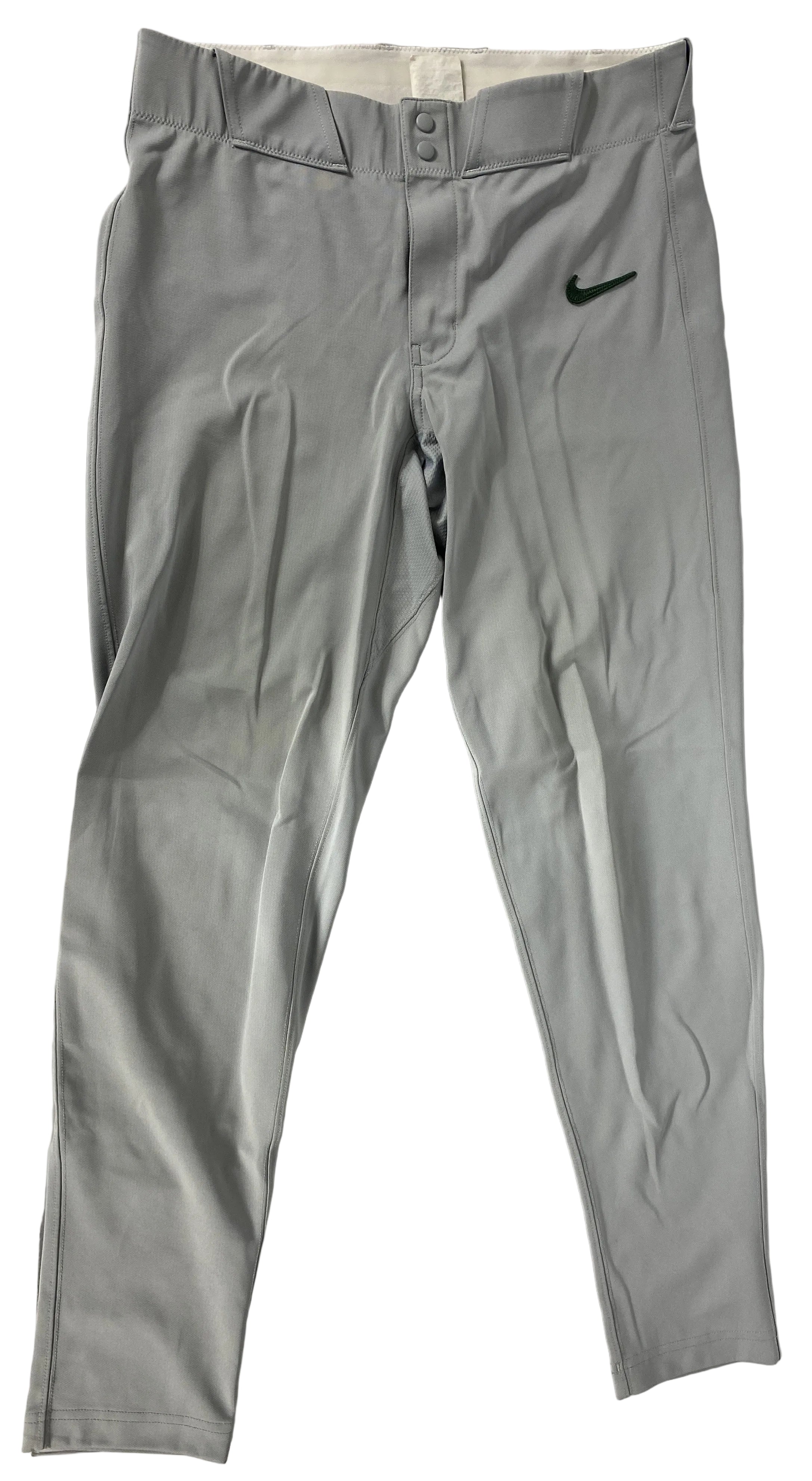 Nike Light Grey MSU Baseball Game Day Pants Size M, 32" Waist