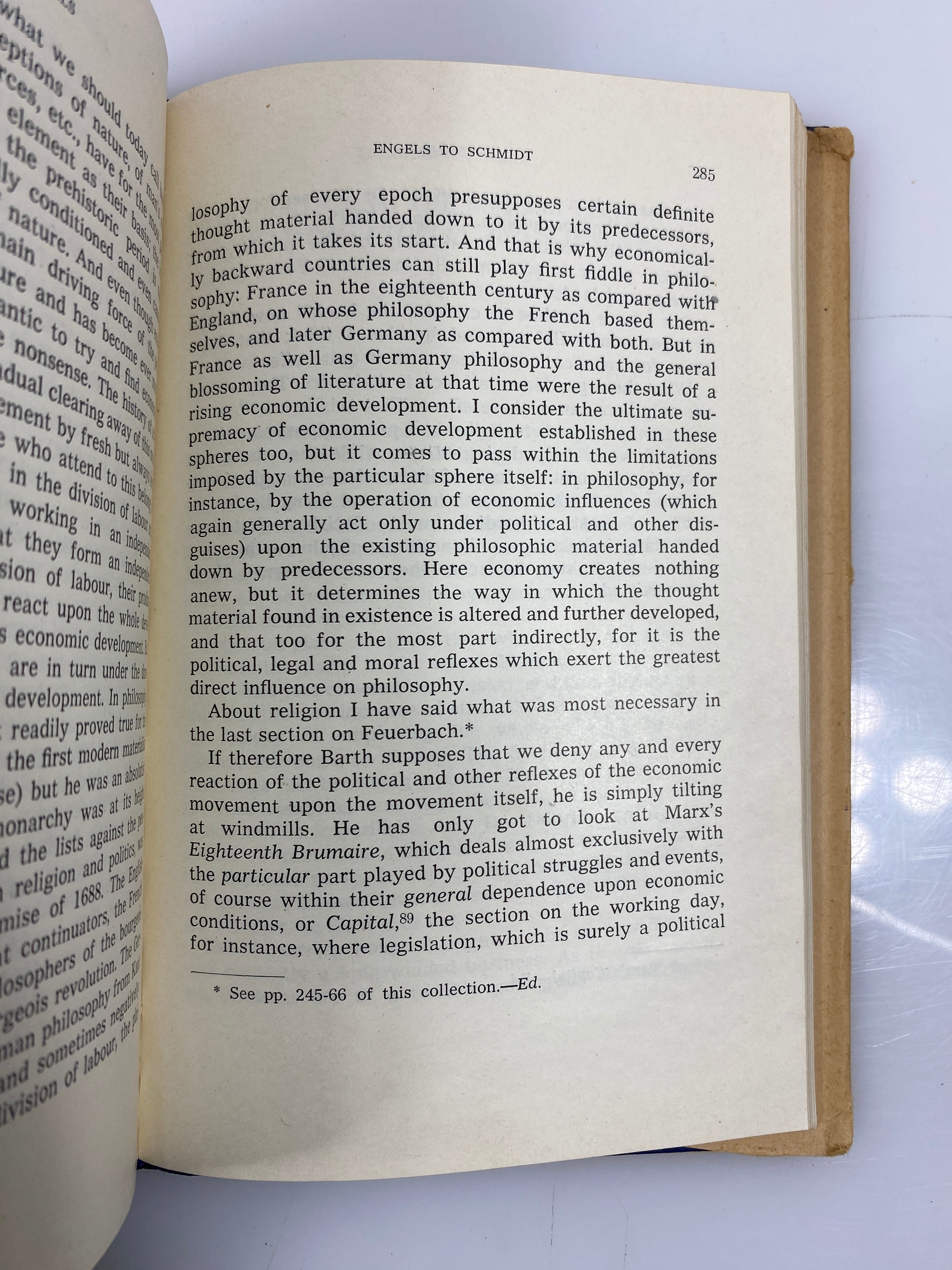 On Religion by Marx/Engels Foreign Languages Publishing House 1955 HCDJ