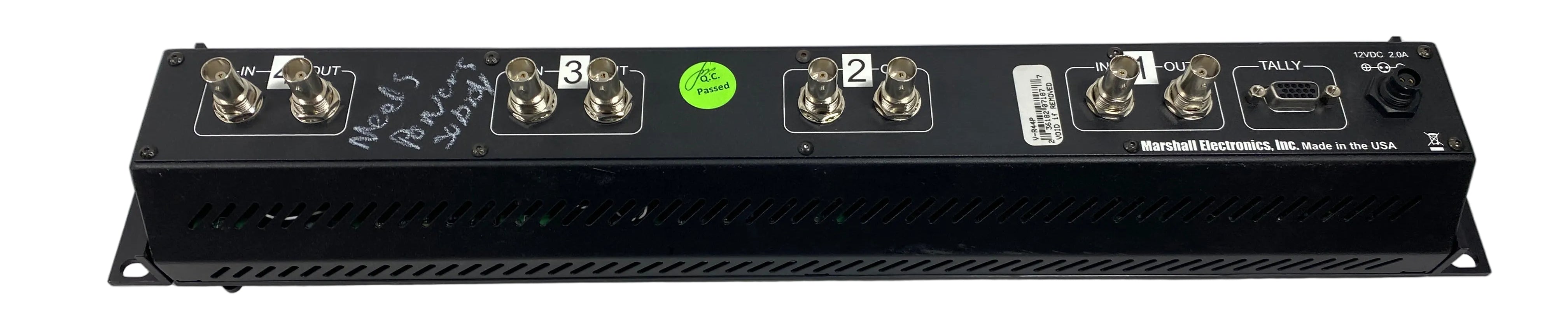 Marshall V-R44P Rack Mounted Quad Monitor