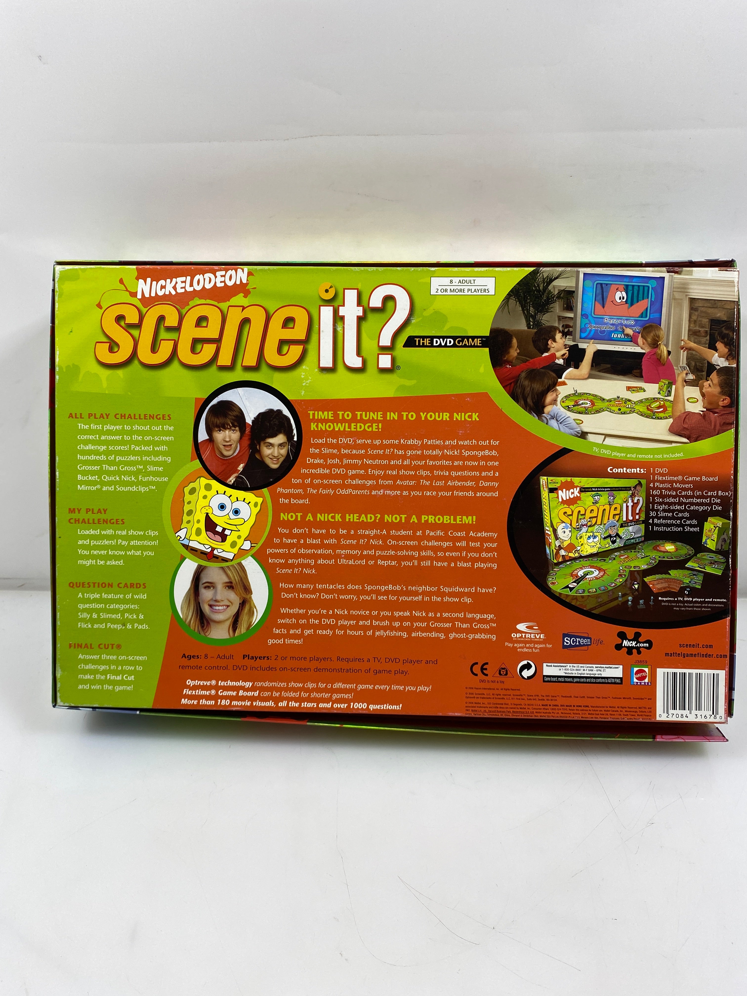 2006 Nickelodeon Scene It? Game