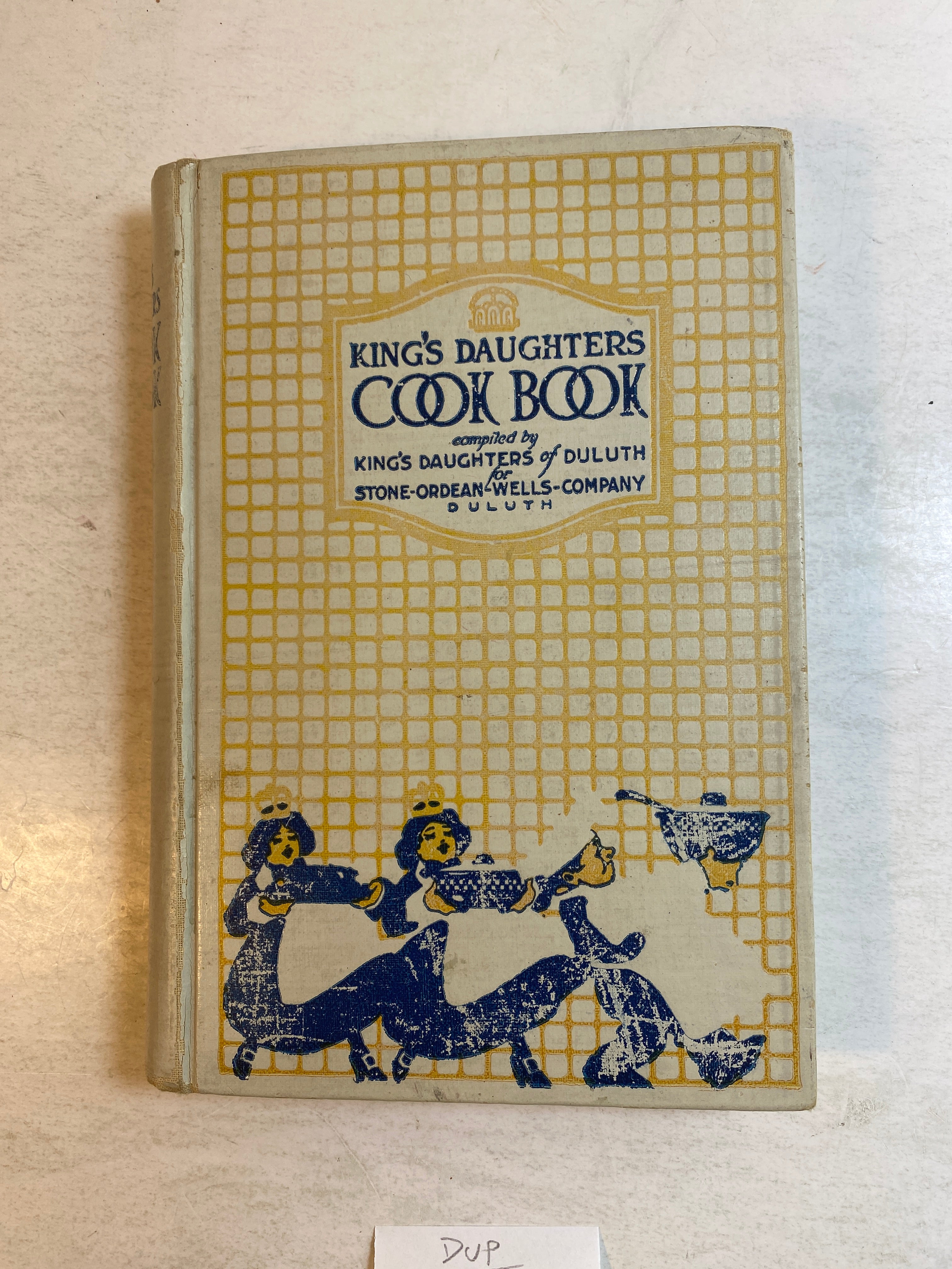 King's Daughters Cook Book HC 1916