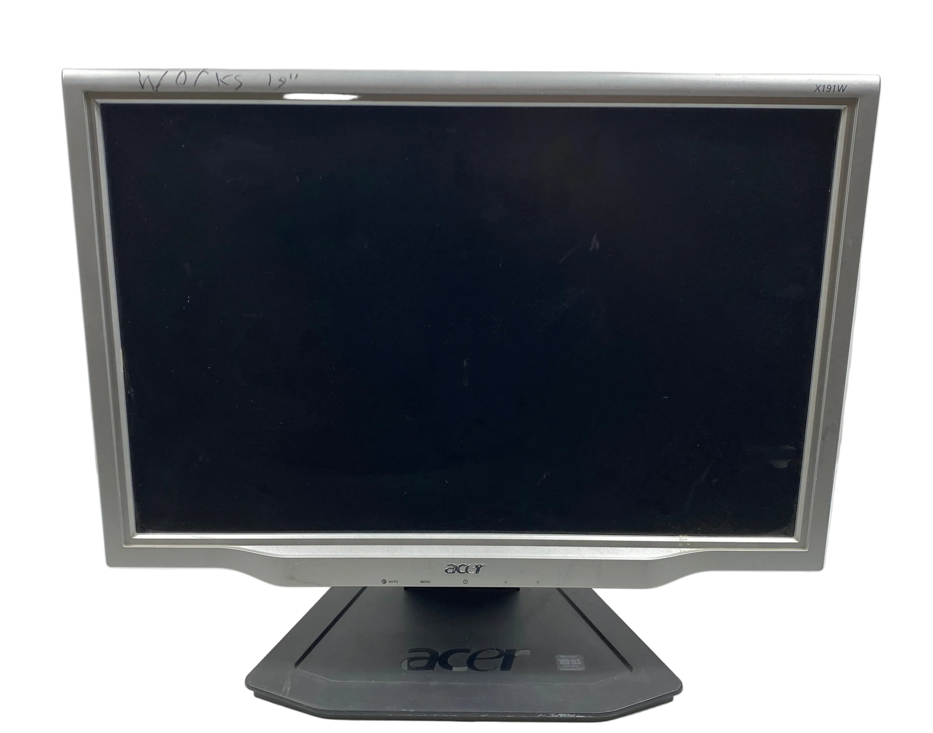 Acer X191W 19" Widescreen LCD Monitor