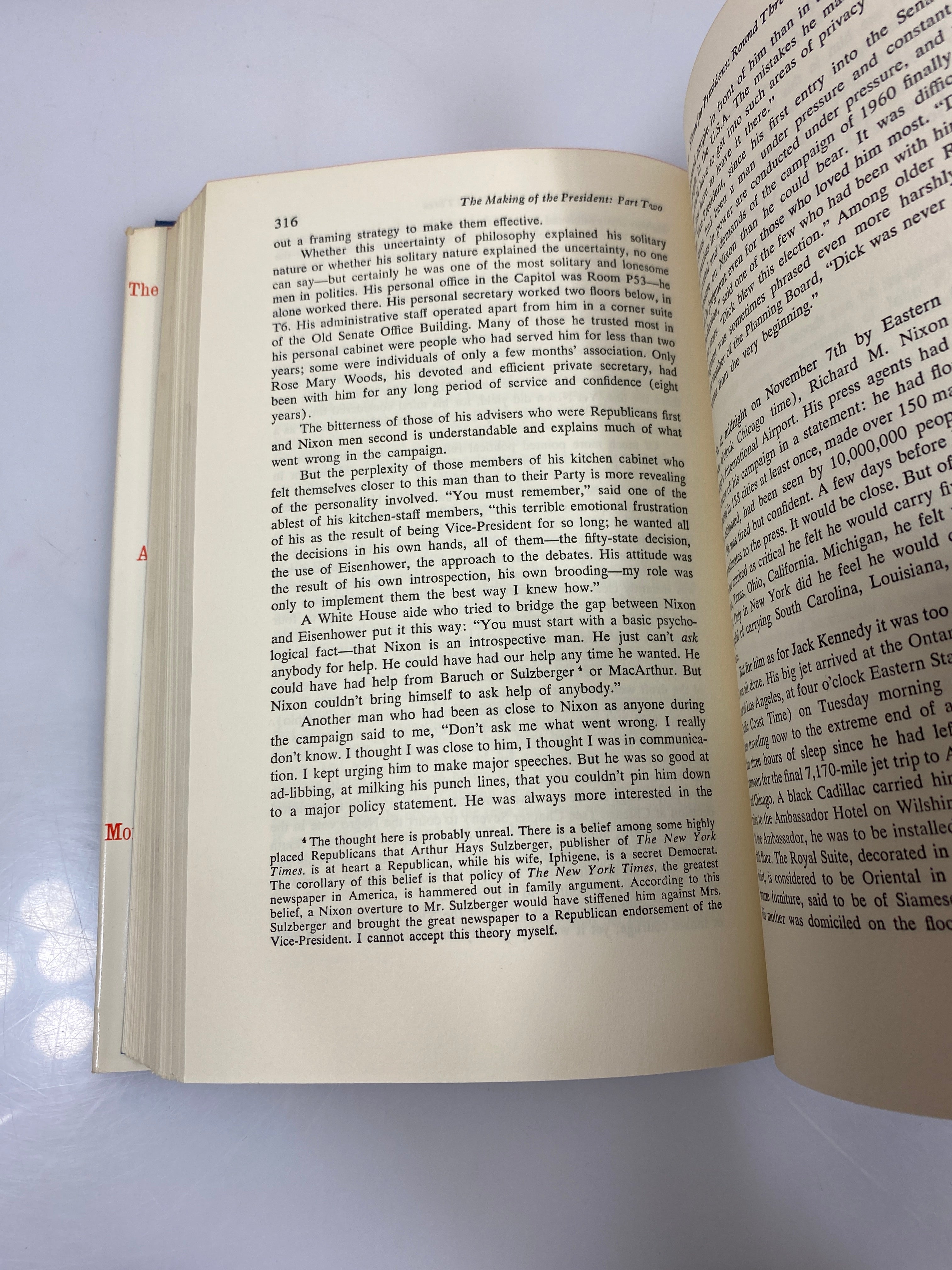The Making of the President Theodore White 1961 HCDJ