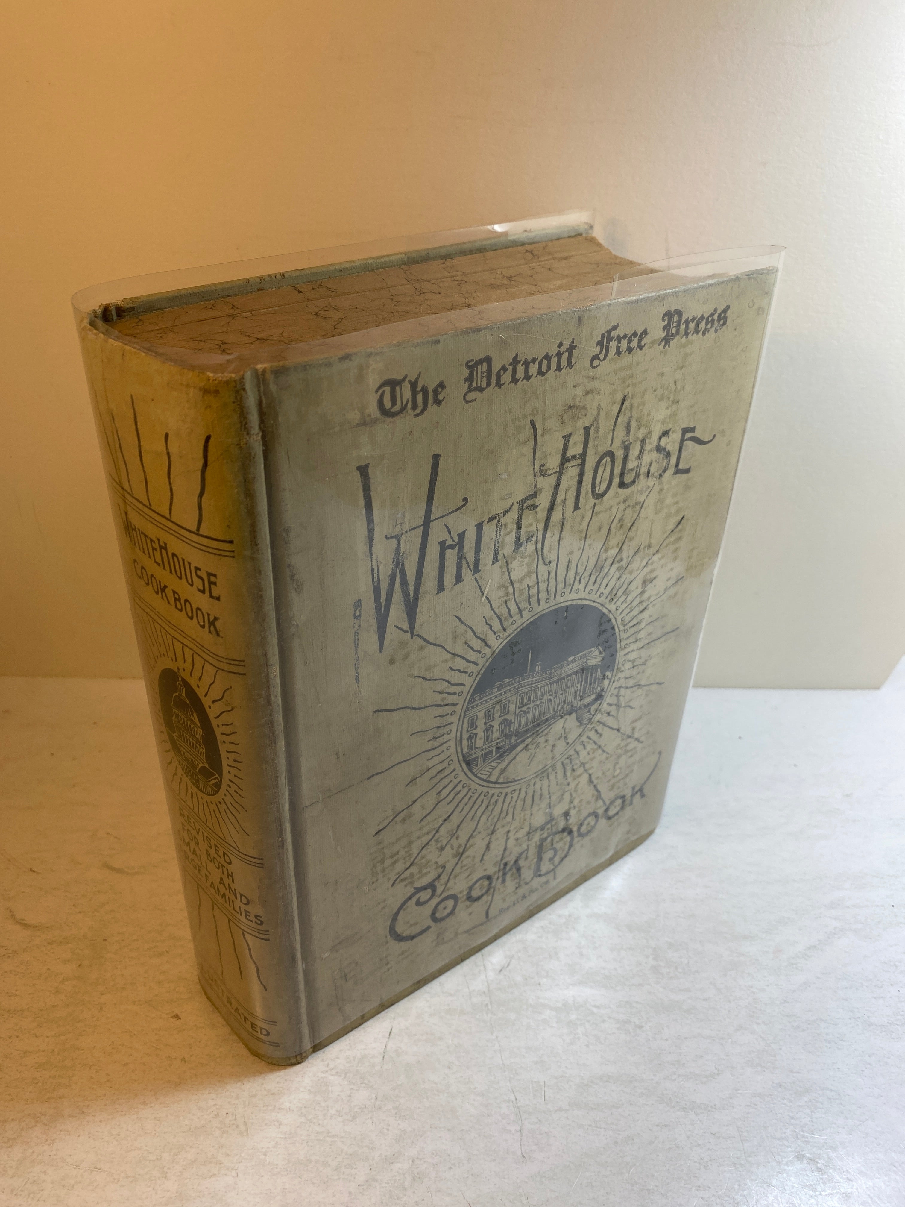 Detroit Free Press White House Cook Book HC 1914