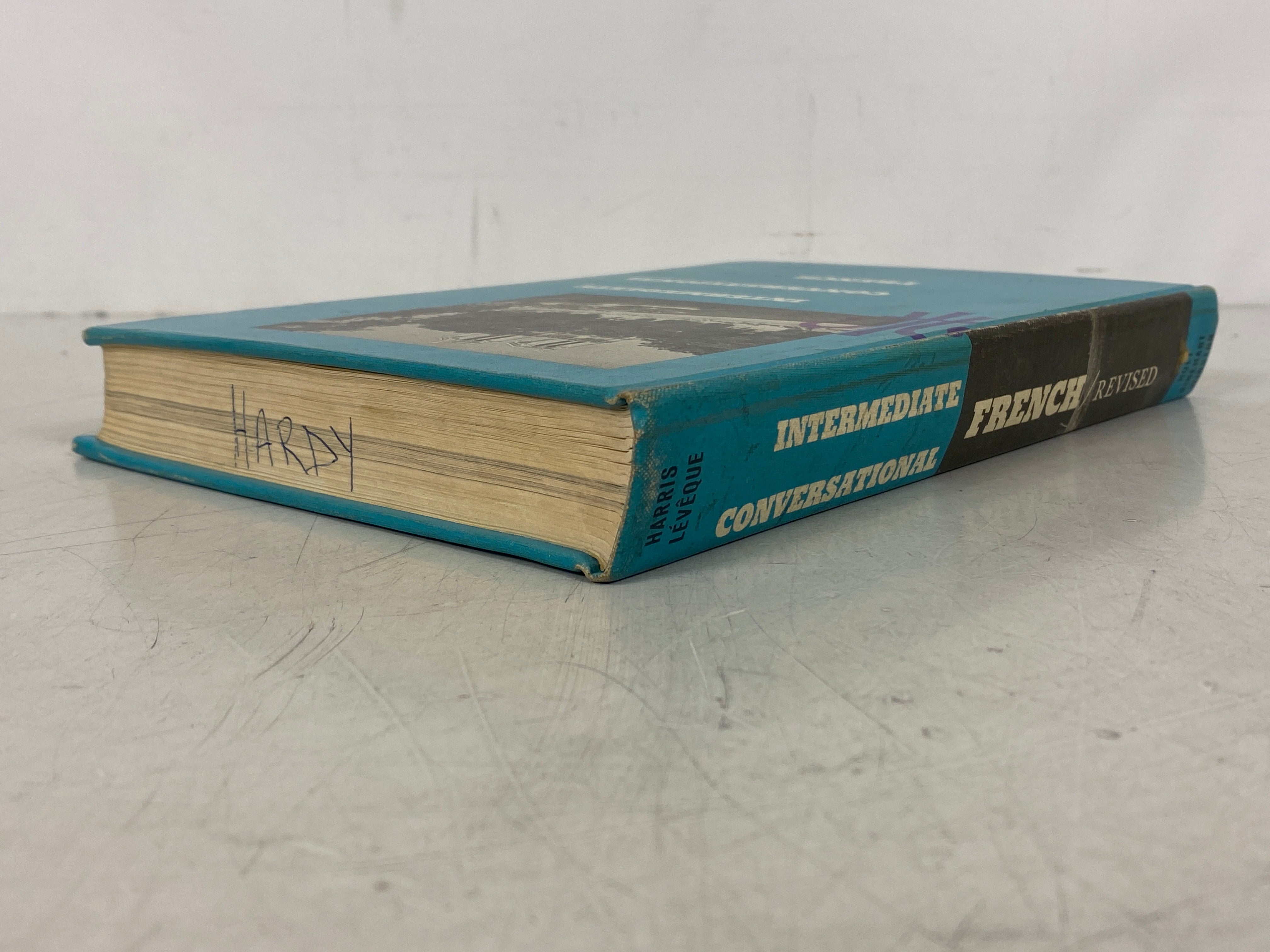 Intermediate Conversational French by Harris/Leveque 1968 Vintage Textbook HC