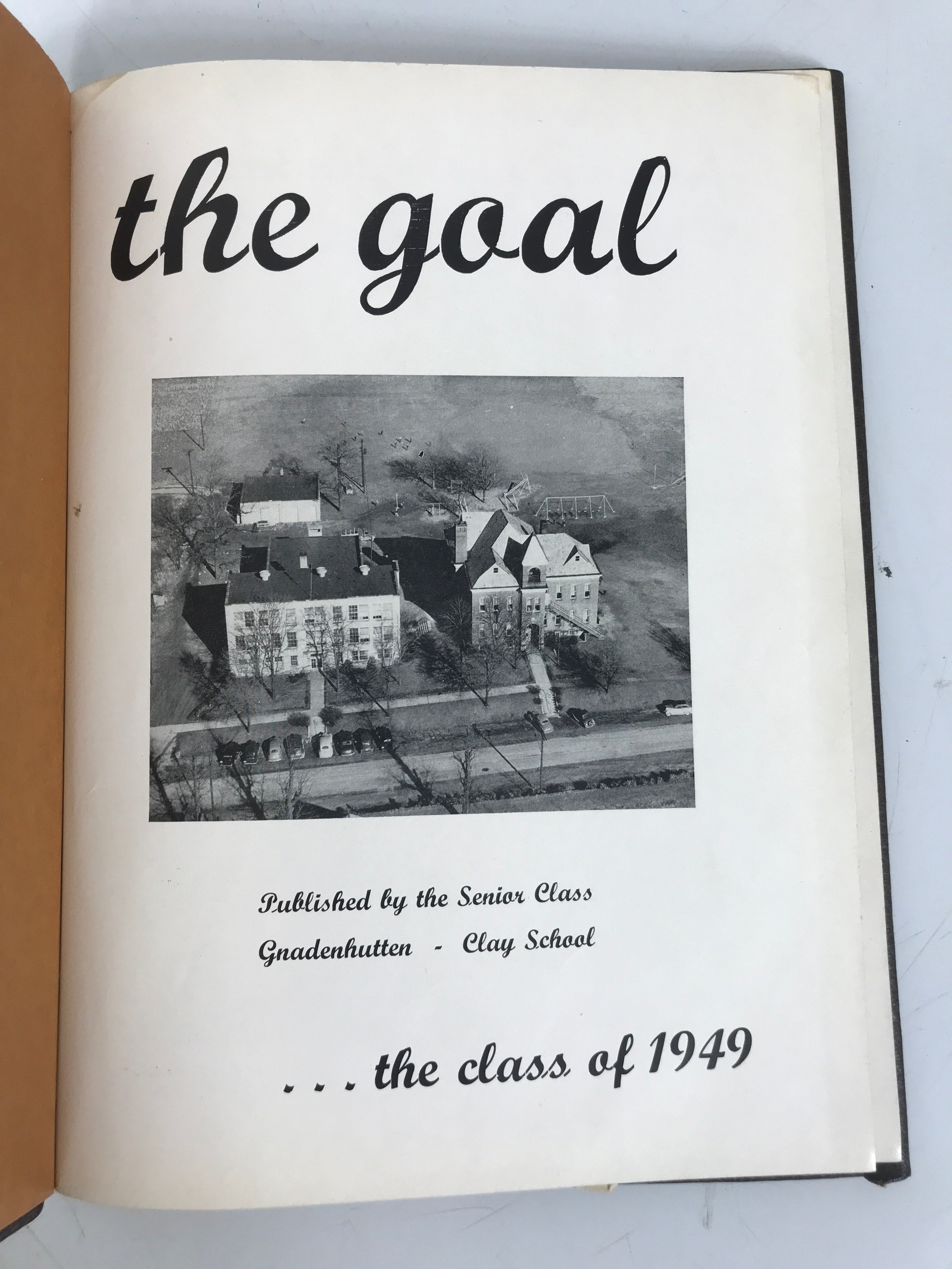 1949 Gnadenhutten High School Yearbook Gnadenhutten Ohio HC