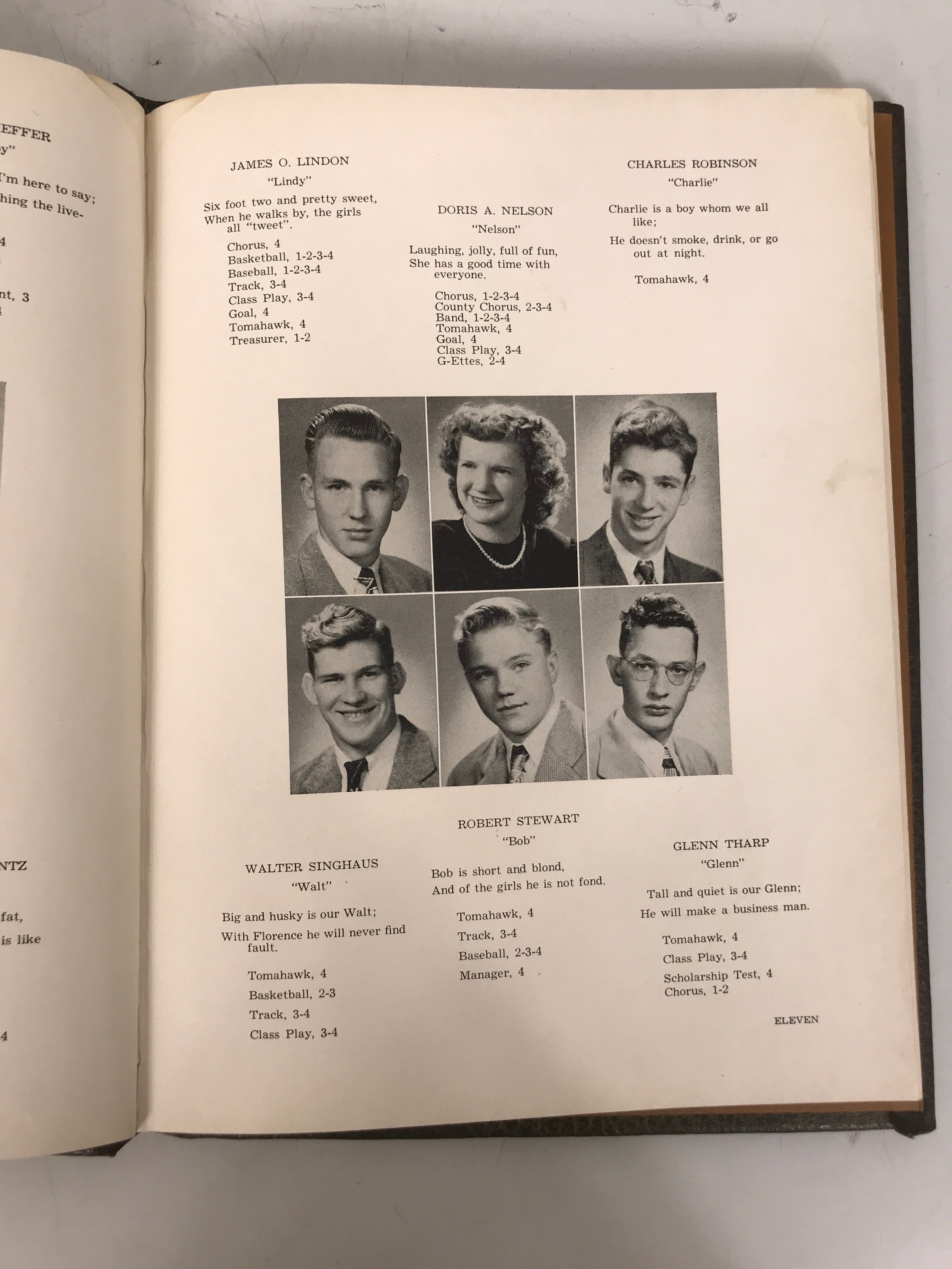 1949 Gnadenhutten High School Yearbook Gnadenhutten Ohio HC