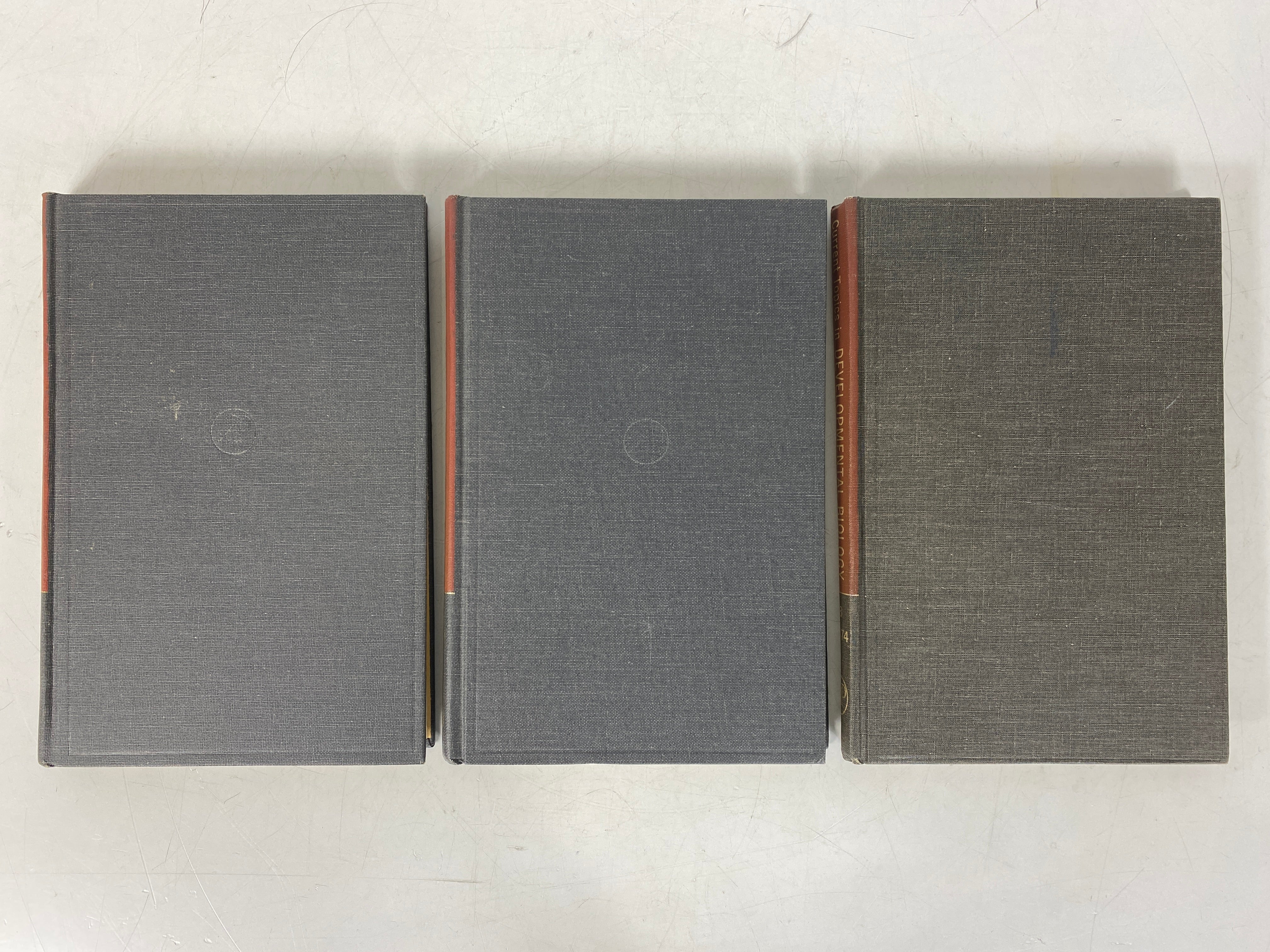 3 Vols: Current Topics in Developmental Biology (2,4,8) 1967-1974 Vintage HC