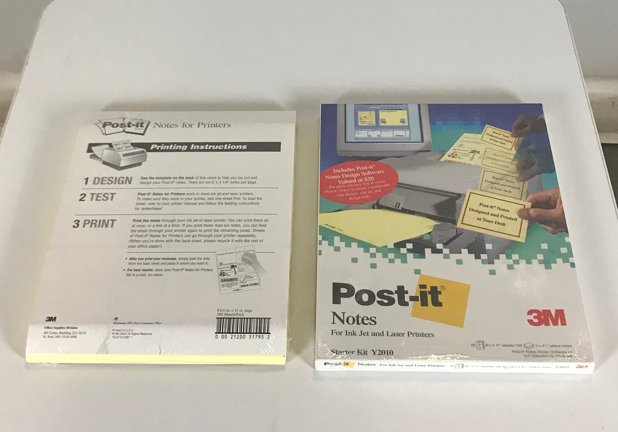 3M Post-it Notes for Printers Starter Kit