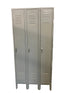 Set of 3 Individual Grey Lockers