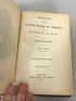 History of the United States of America by George Bancroft Vols 1-6 1879 HC
