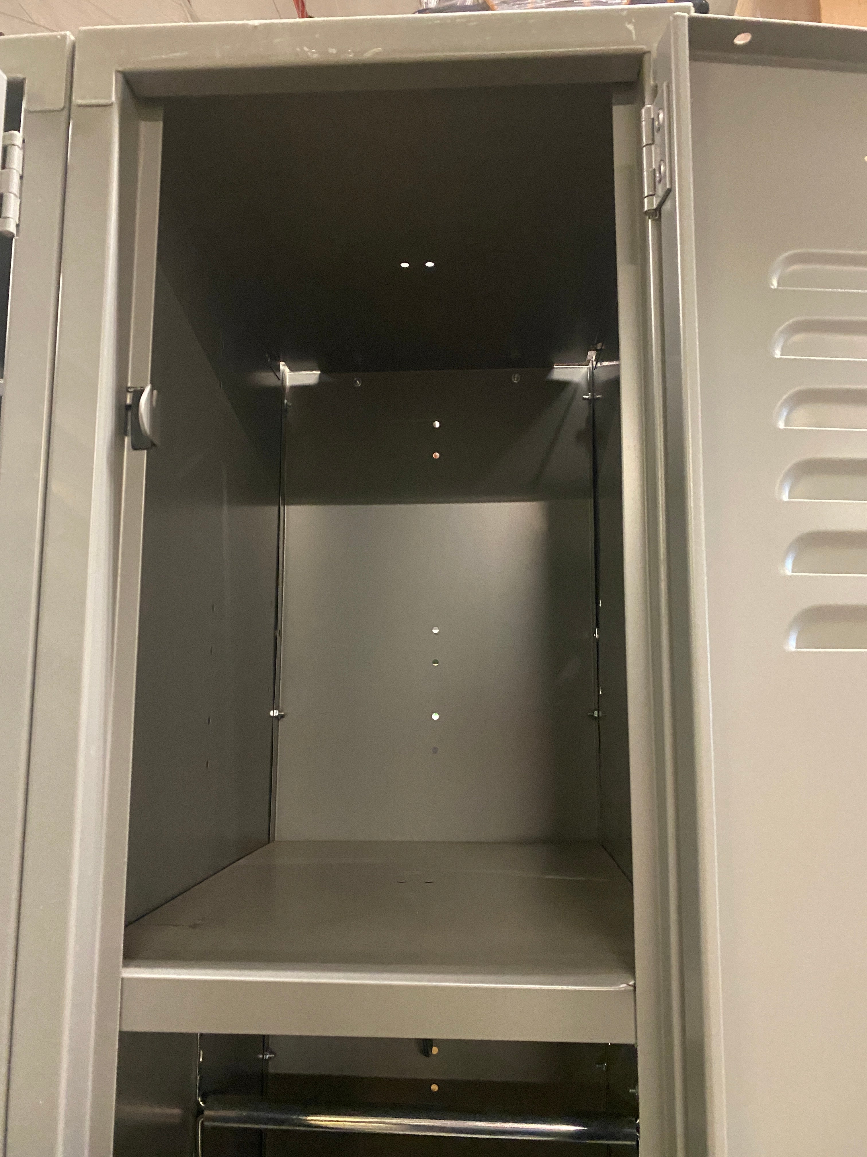 Set of 3 Individual Grey Lockers