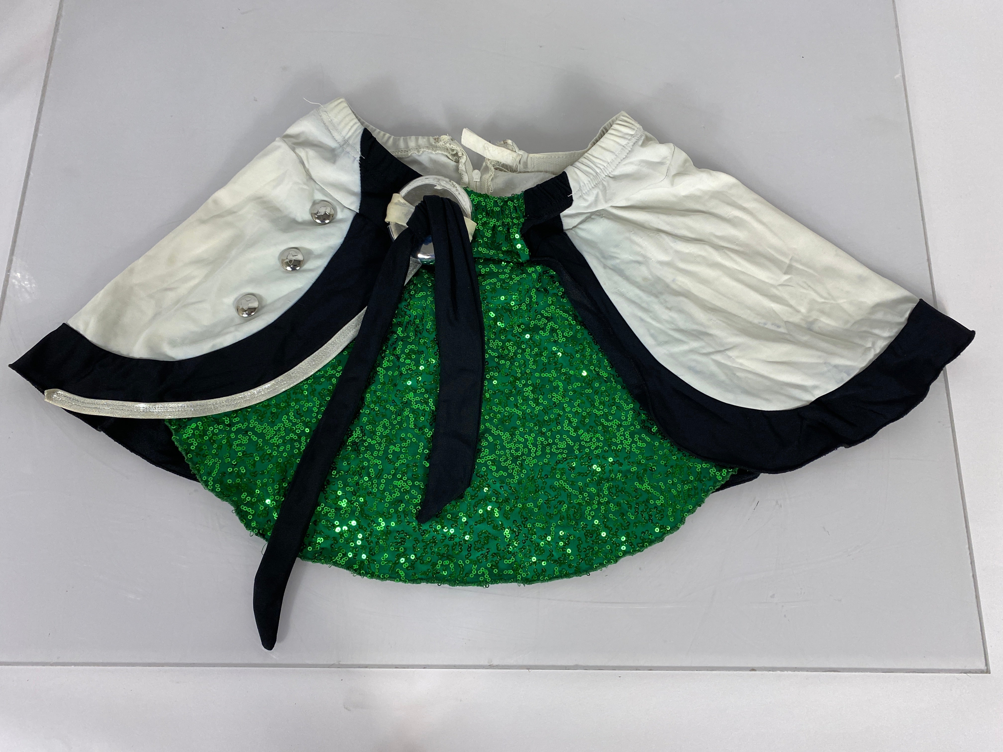 Spartan Marching Band Color Guard Uniform Skirt Womens M Short