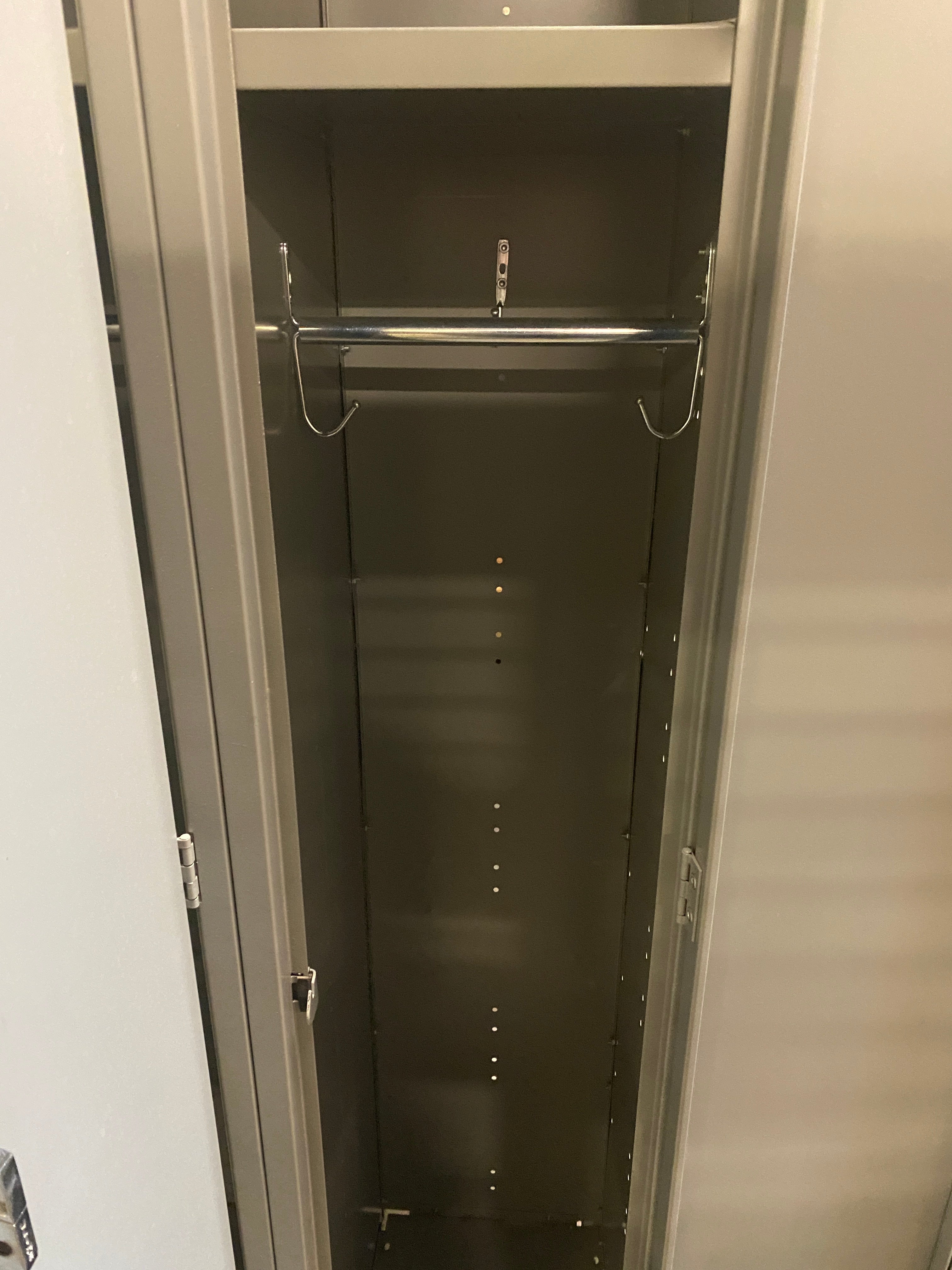 Set of 3 Individual Grey Lockers