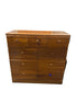 Light Wooden 9 Drawer Dresser
