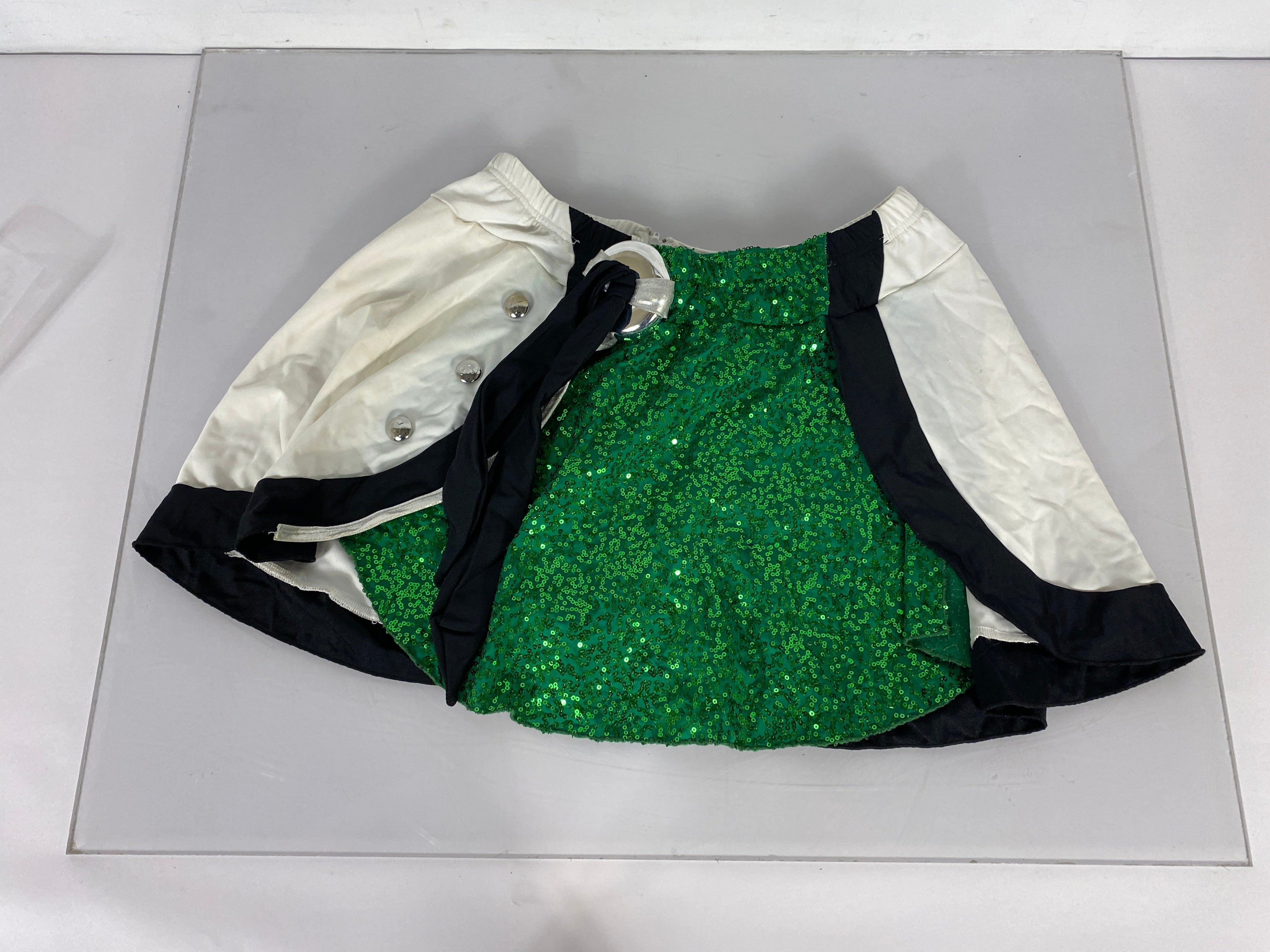Spartan Marching Band Color Guard Uniform Skirt Womens 2XL Long