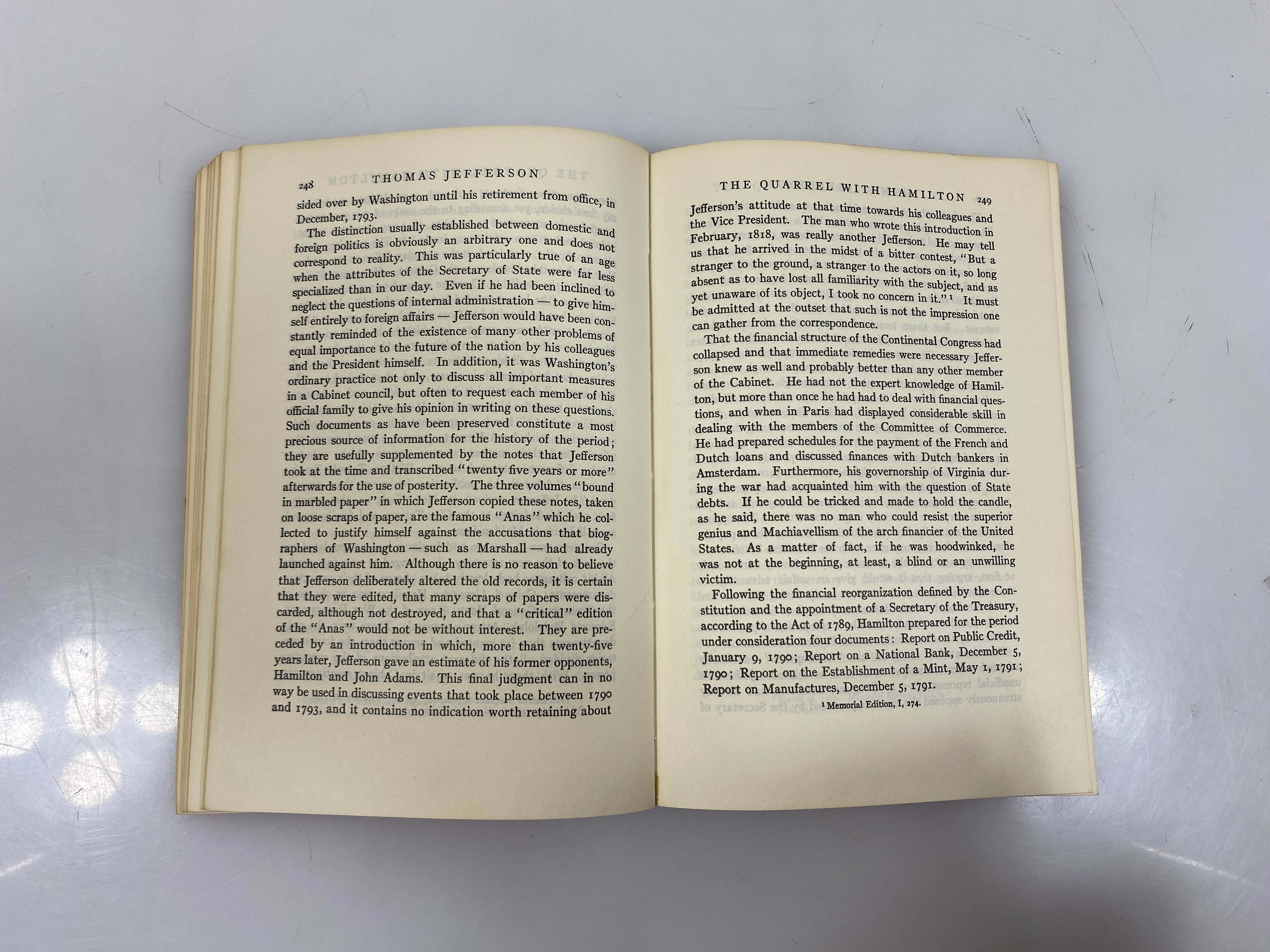 Thomas Jefferson Apostle of Americanism by Chinard 4th Print 1963 SC