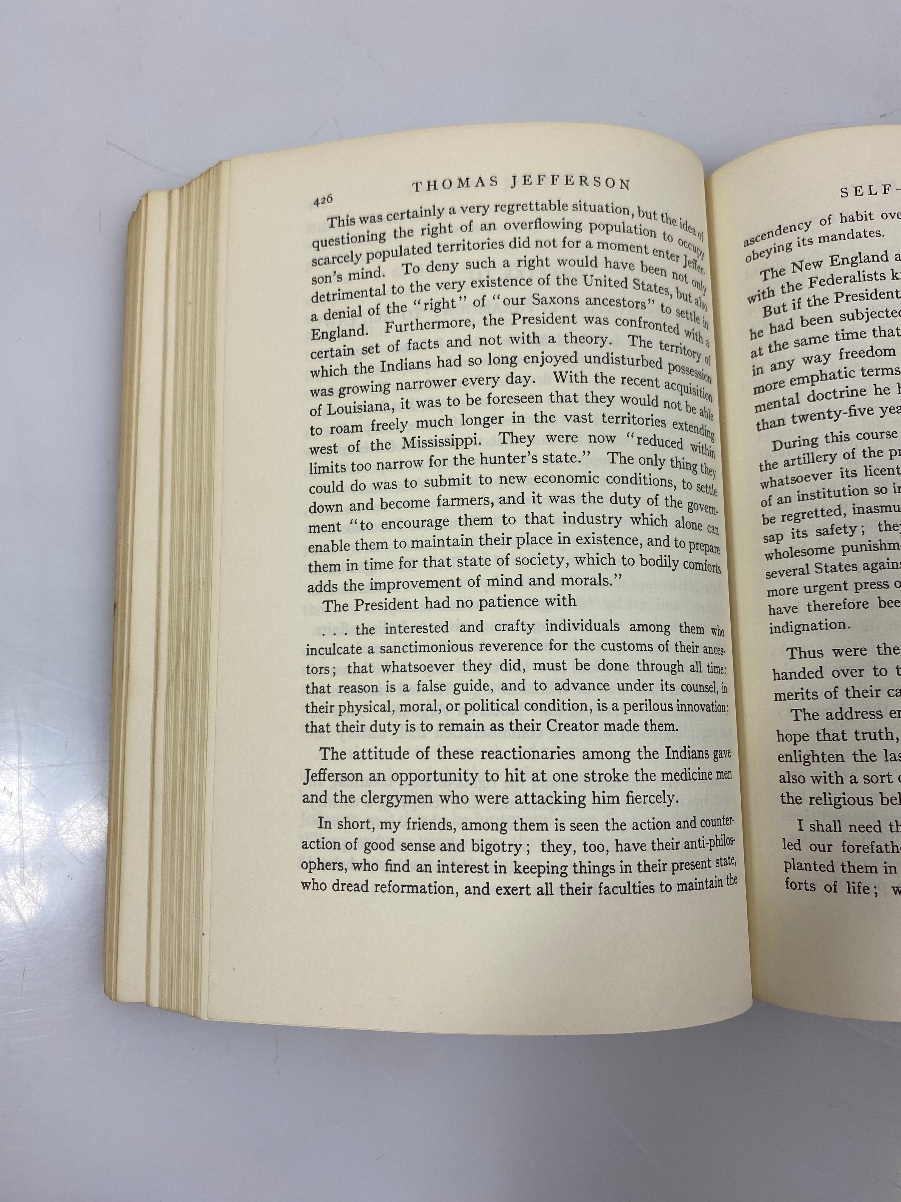 Thomas Jefferson Apostle of Americanism by Chinard 4th Print 1963 SC
