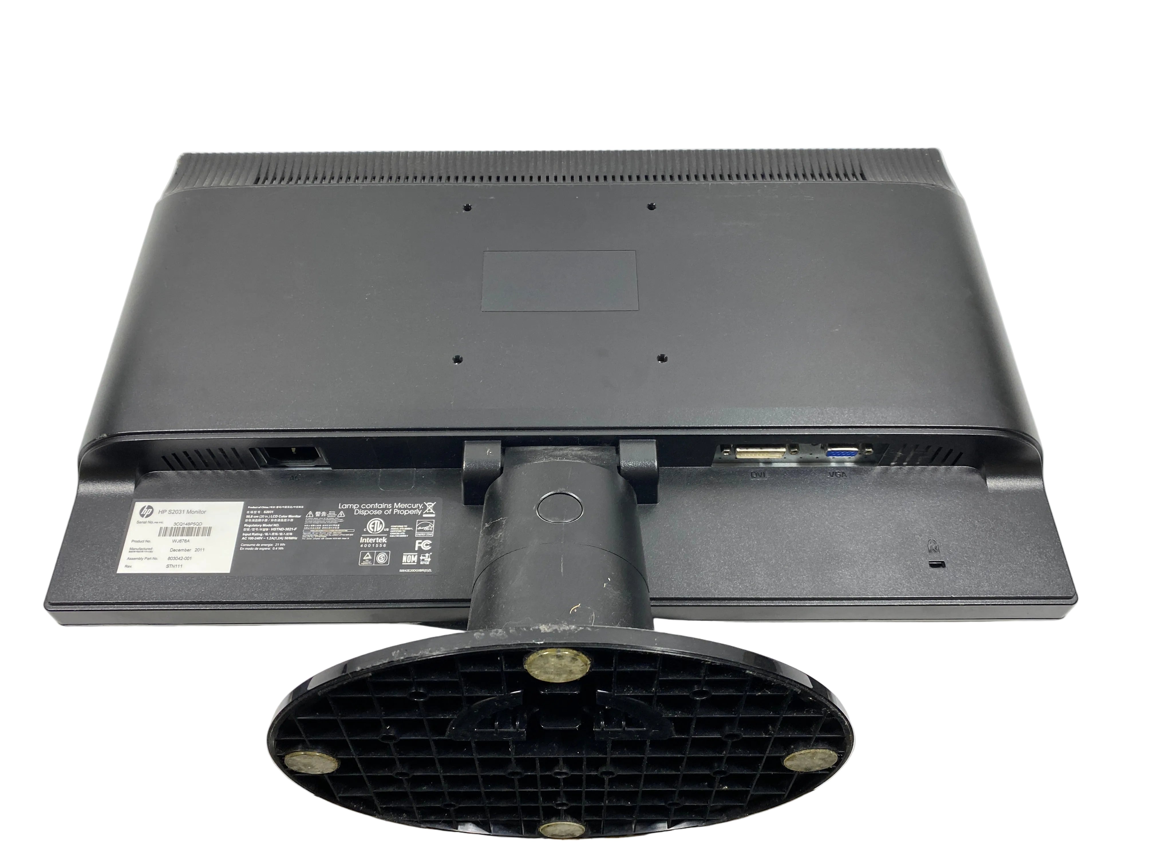 HP S2031 20" Monitor