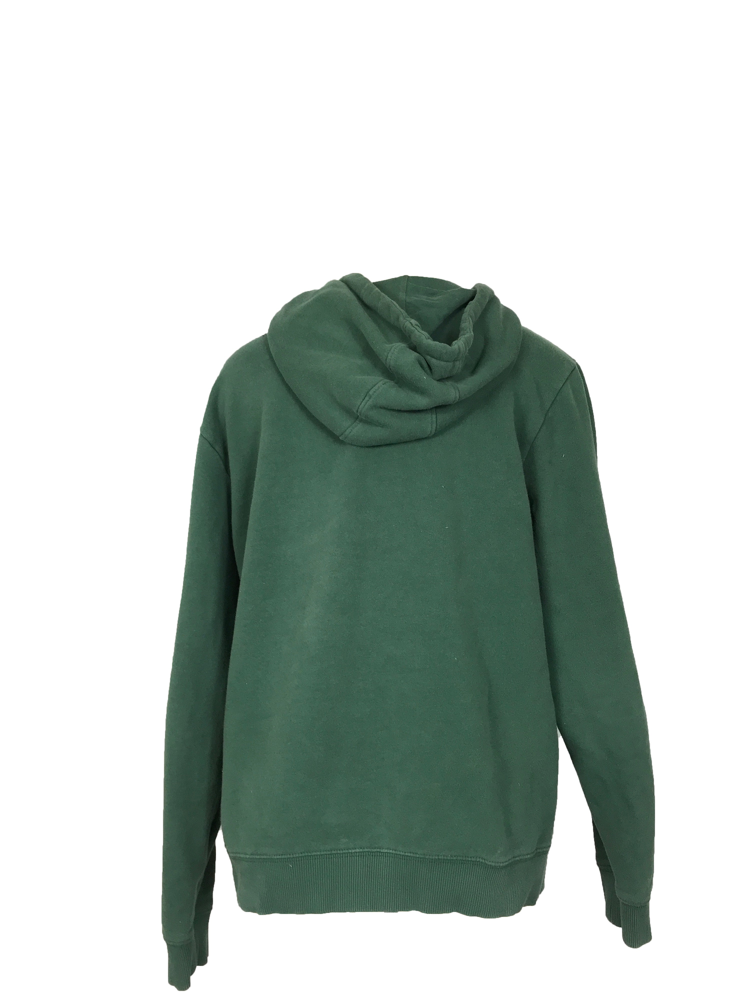 Guess Dark Green Hooded Sweatshirt Men's Size Medium