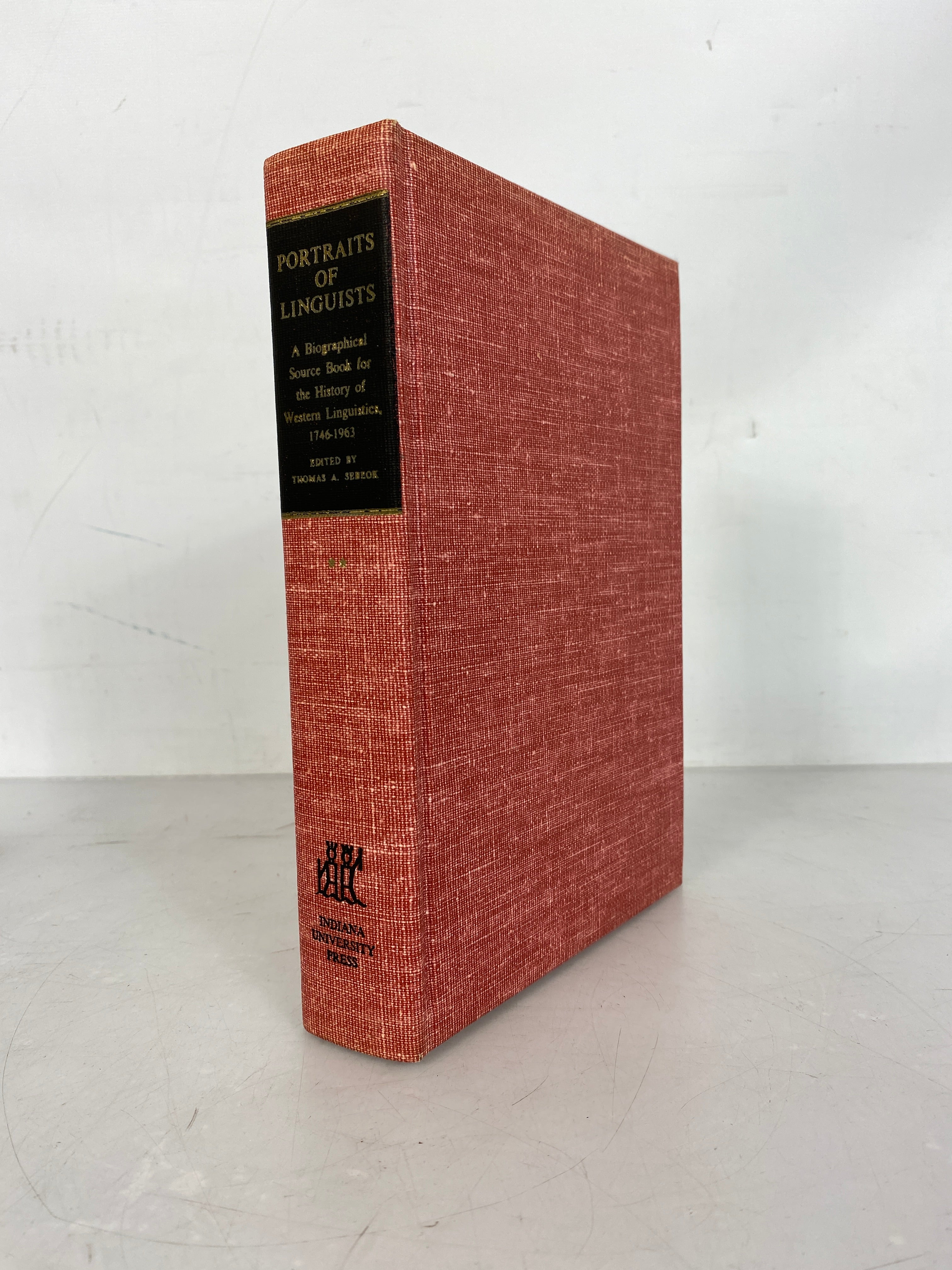 Portraits of Linguists History of Western Linguistics 1746-1963 2 Vol. Set HC
