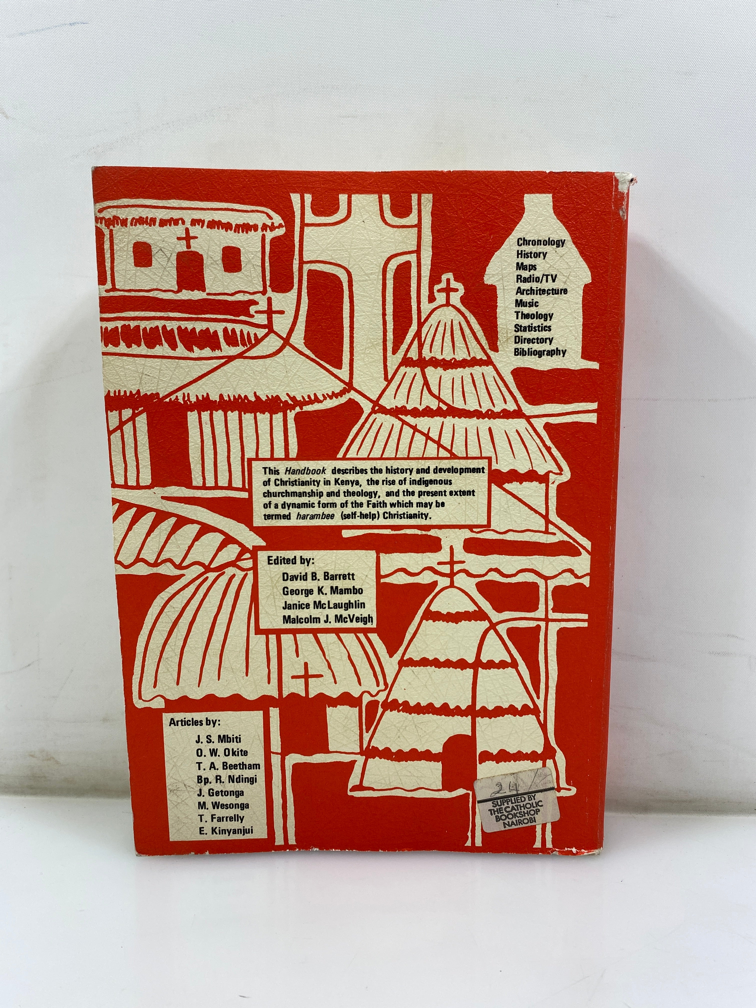 Kenya Churches Handbook Evangel Publishing House 1973 SC