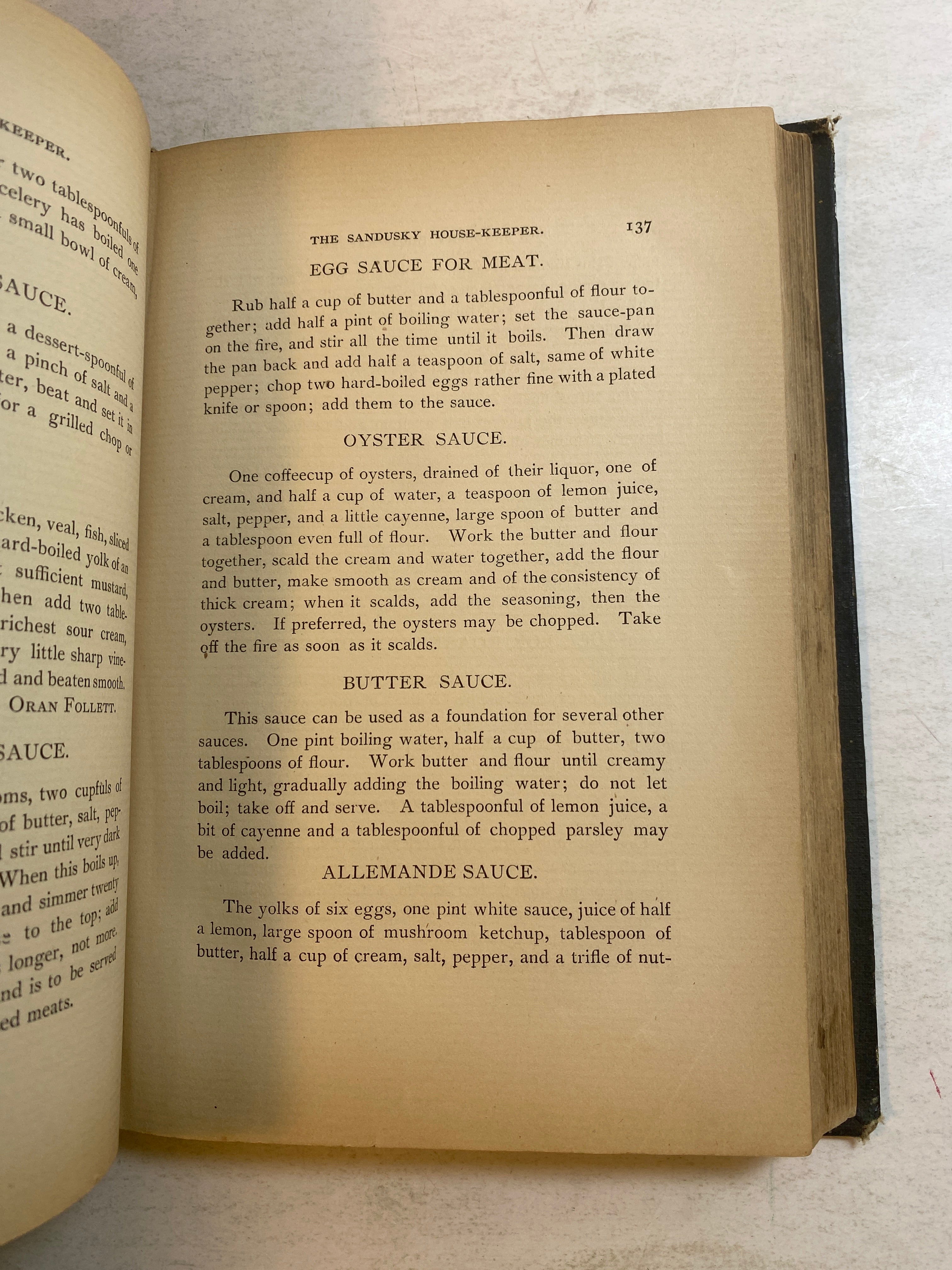 Sandusky Ohio House-Keeper HC 1888
