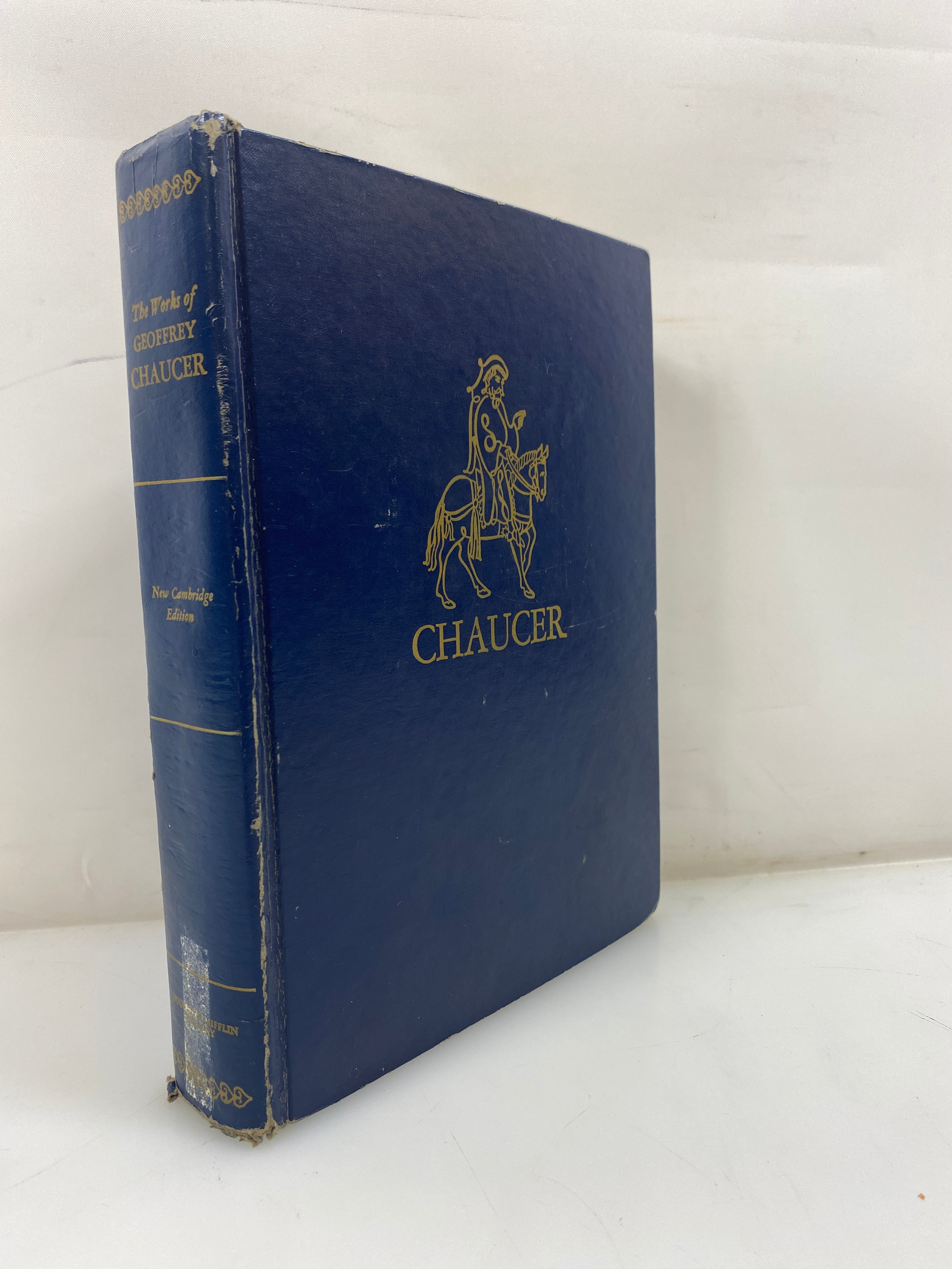 The Works of Geoffrey Chaucer 2nd Ed. 1957 HC