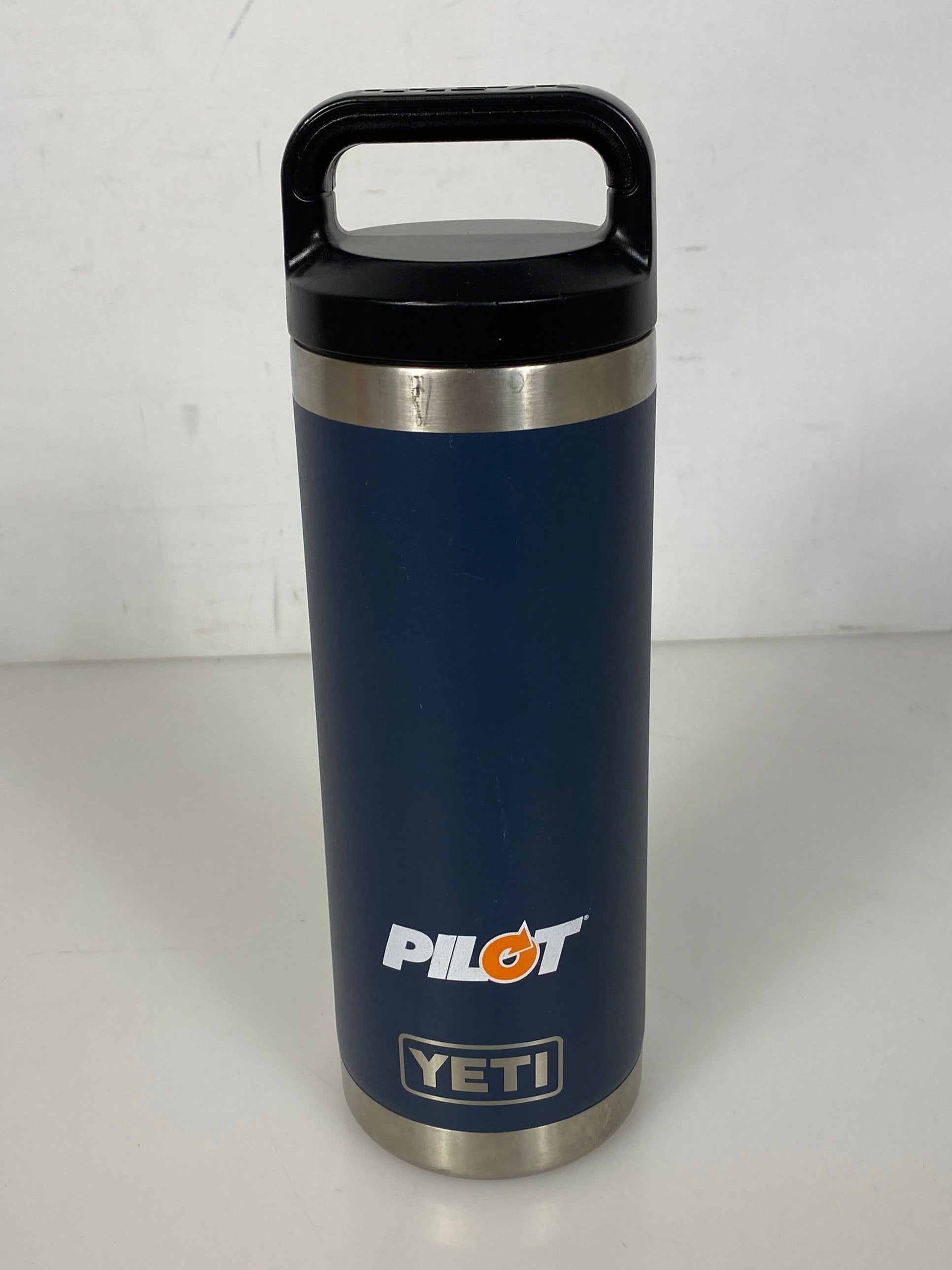 Yeti 18oz "Pilot" Rambler Navy Water Bottle