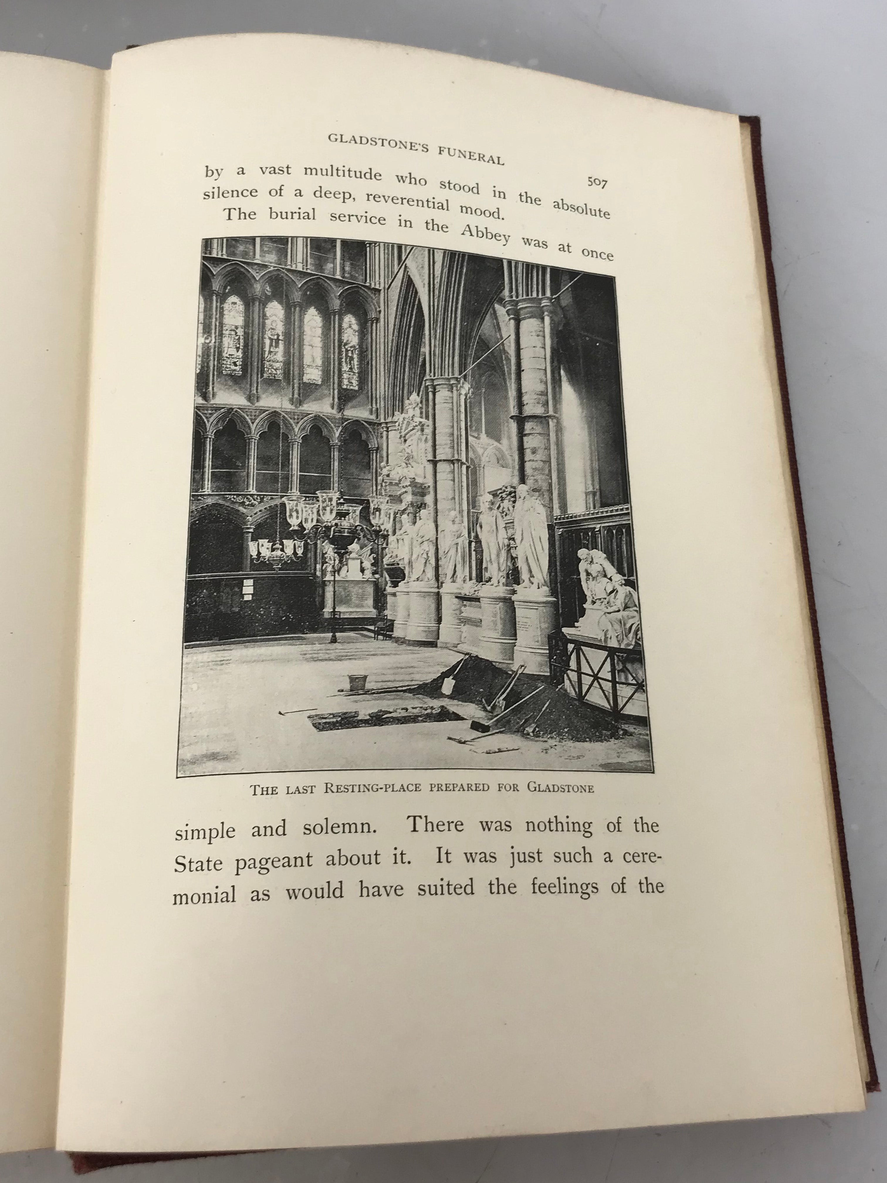 The Story of Gladstone's Life by Justine McCarthy 1898 HC