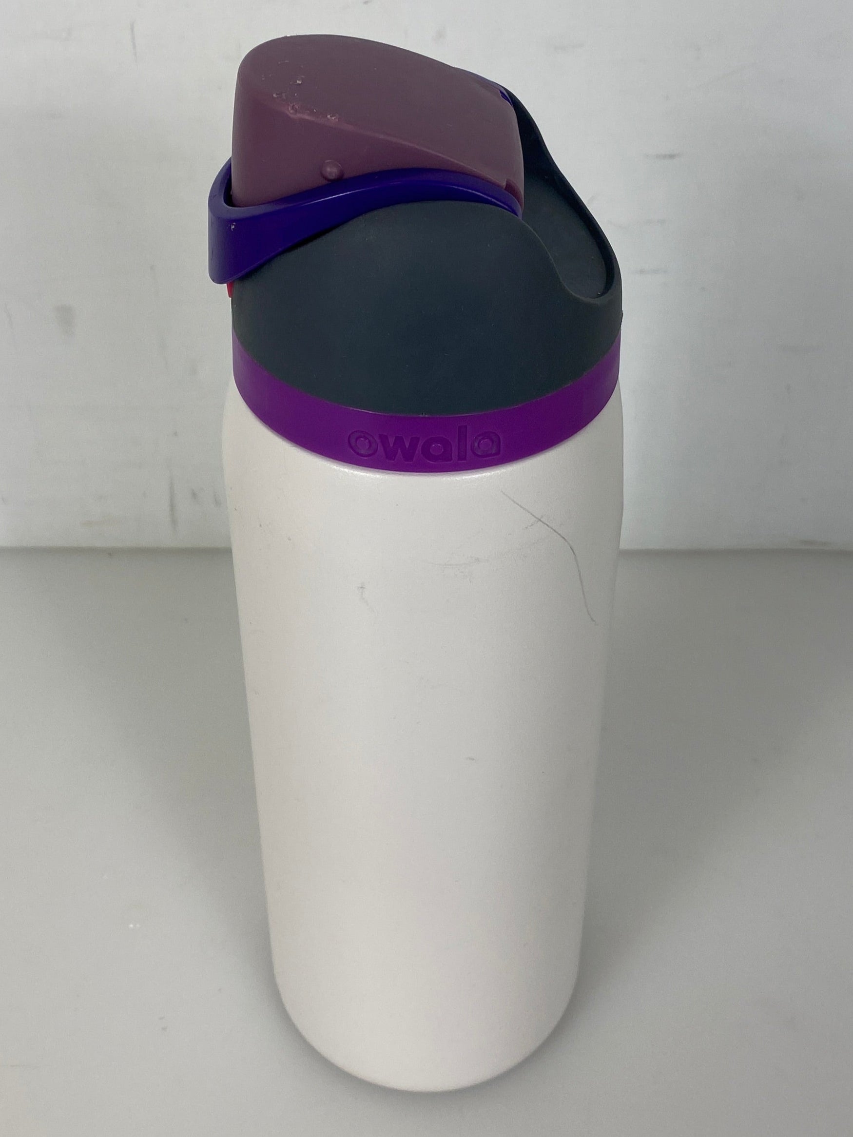 Owala 32 Oz White, Purple, and Grey Water Bottle