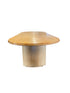 Light Oak Laminate With Rounded Corners Conference Table