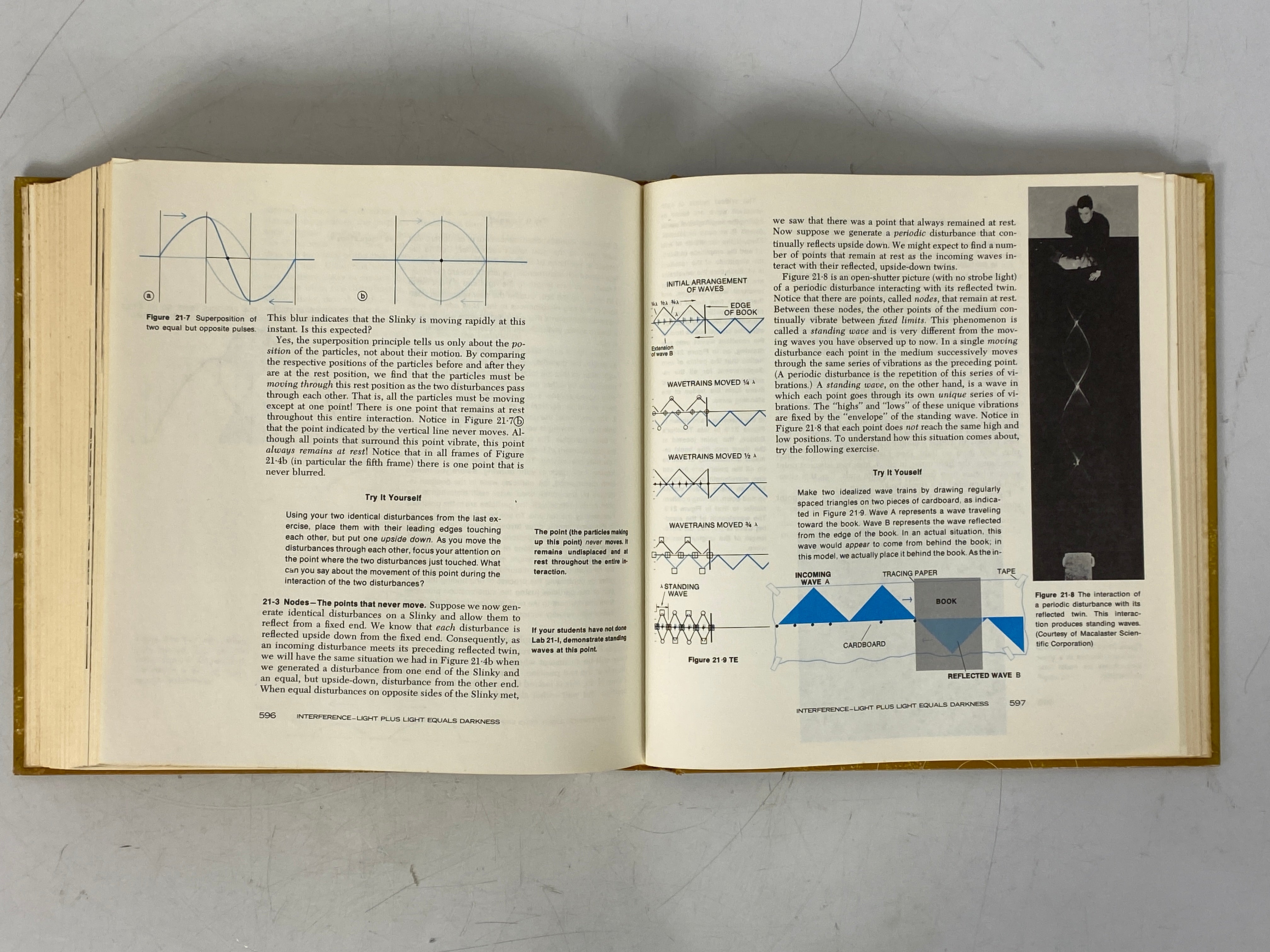 Teacher's Edition Physics Genzer/Younger 1973 Vintage HC Textbook