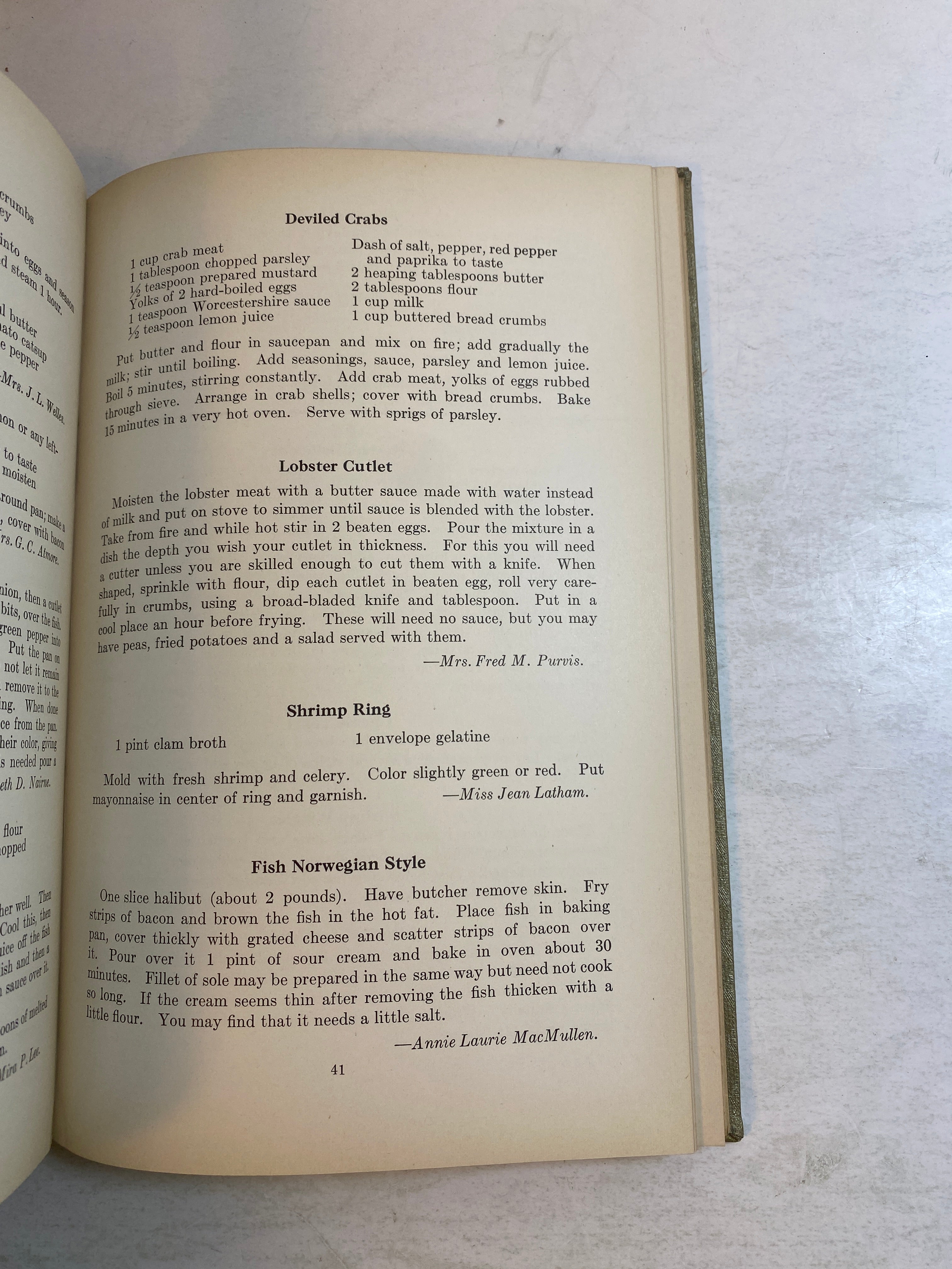 Silver Jubilee Cook Book of Tested Recipes HC 1928