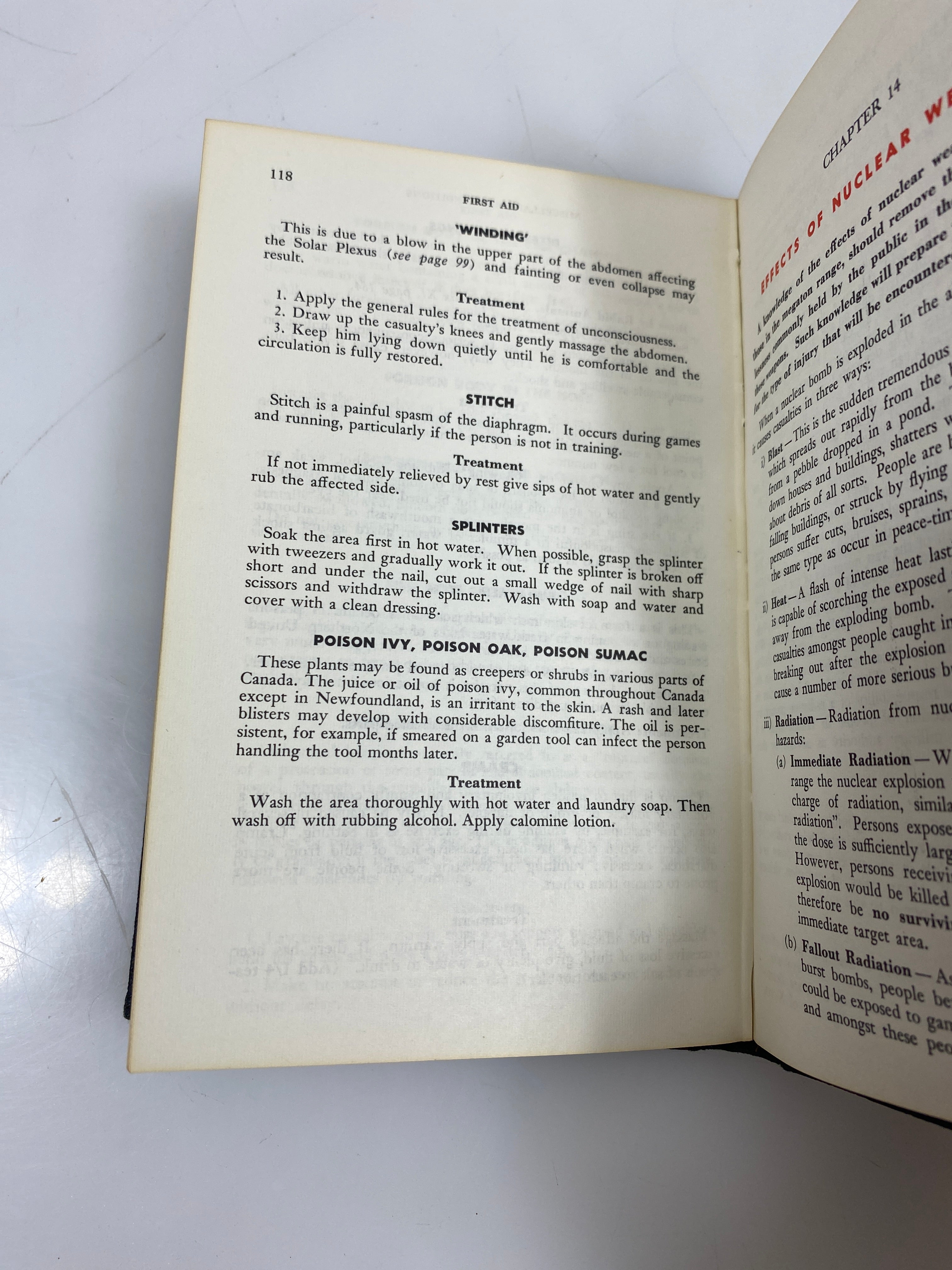 First Aid First Canadian Edition 1965 HC