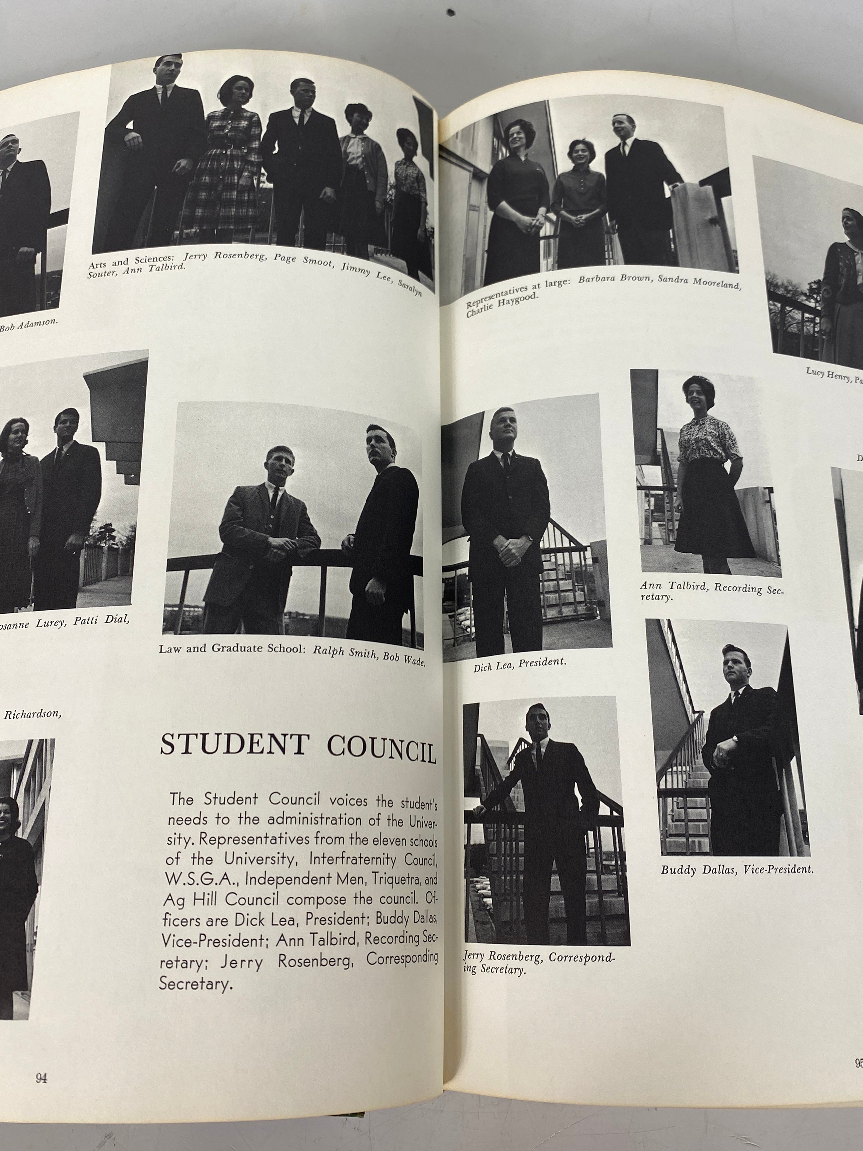 1963 University of Georgia "Pandora" Yearbook HC