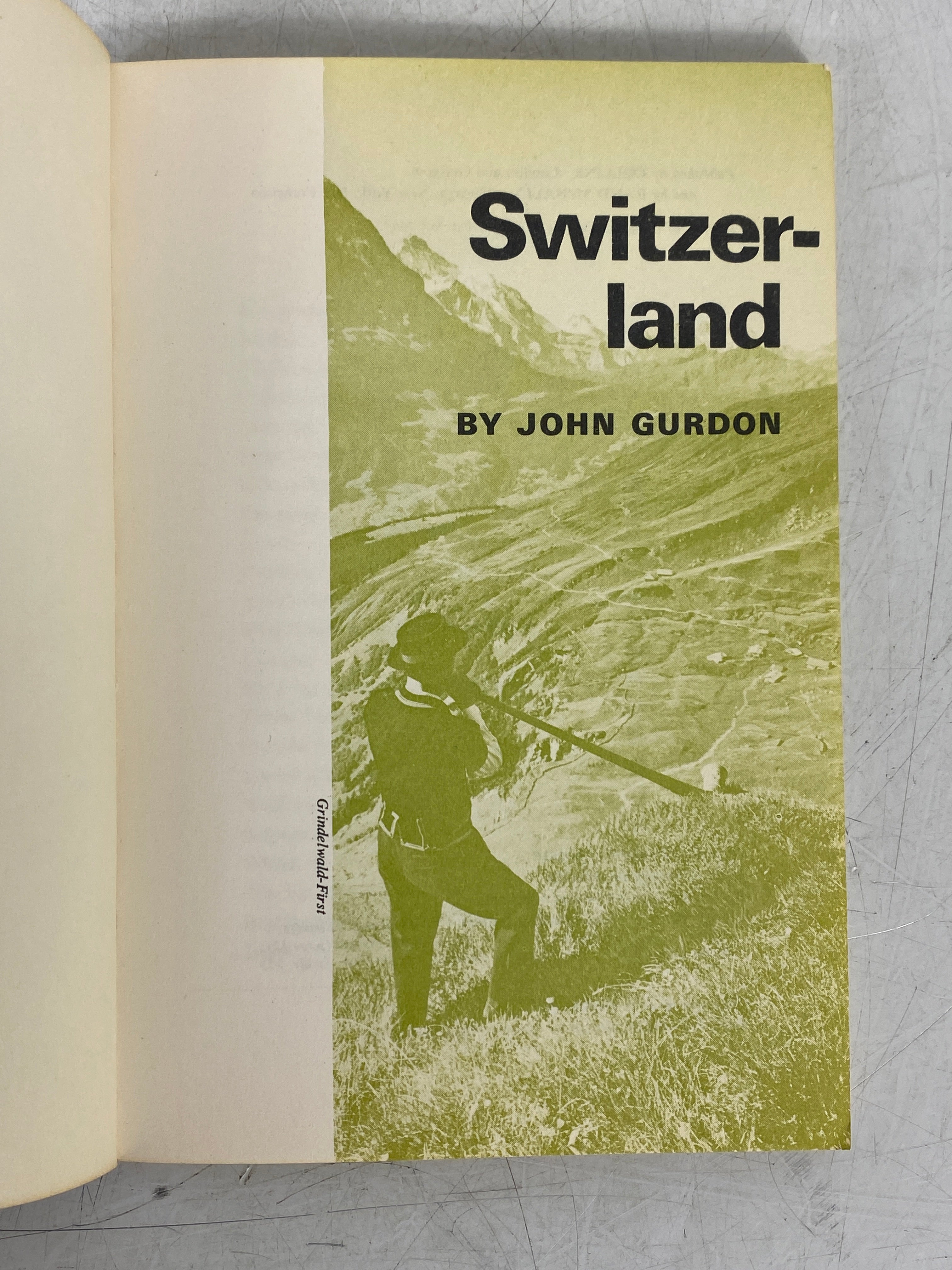 4 Vintage Travel Guides: Florence/France/Switzerland/The Italian Riviera 1964-68