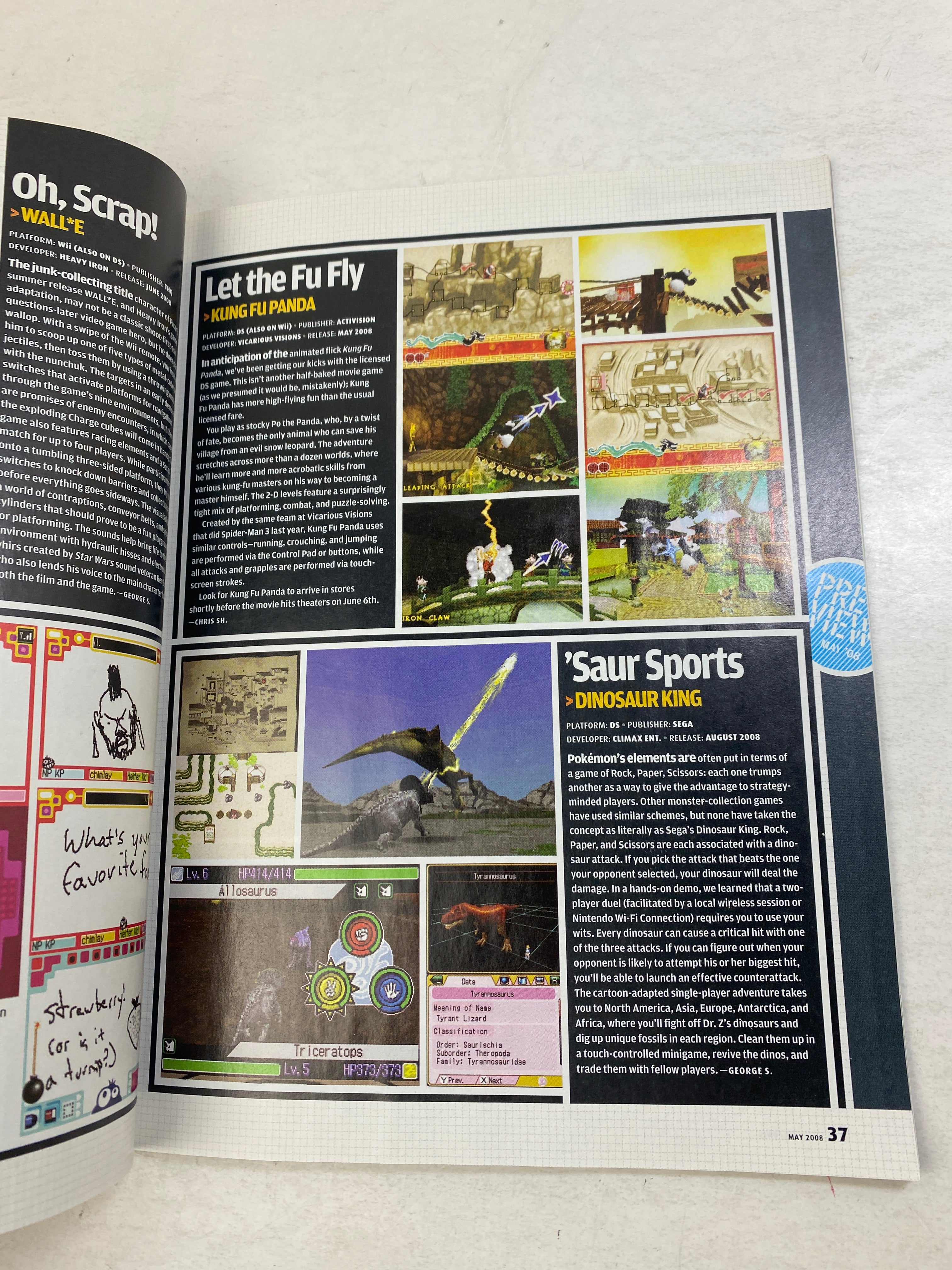 Nintendo Power Magazine Vol 228 May 2008