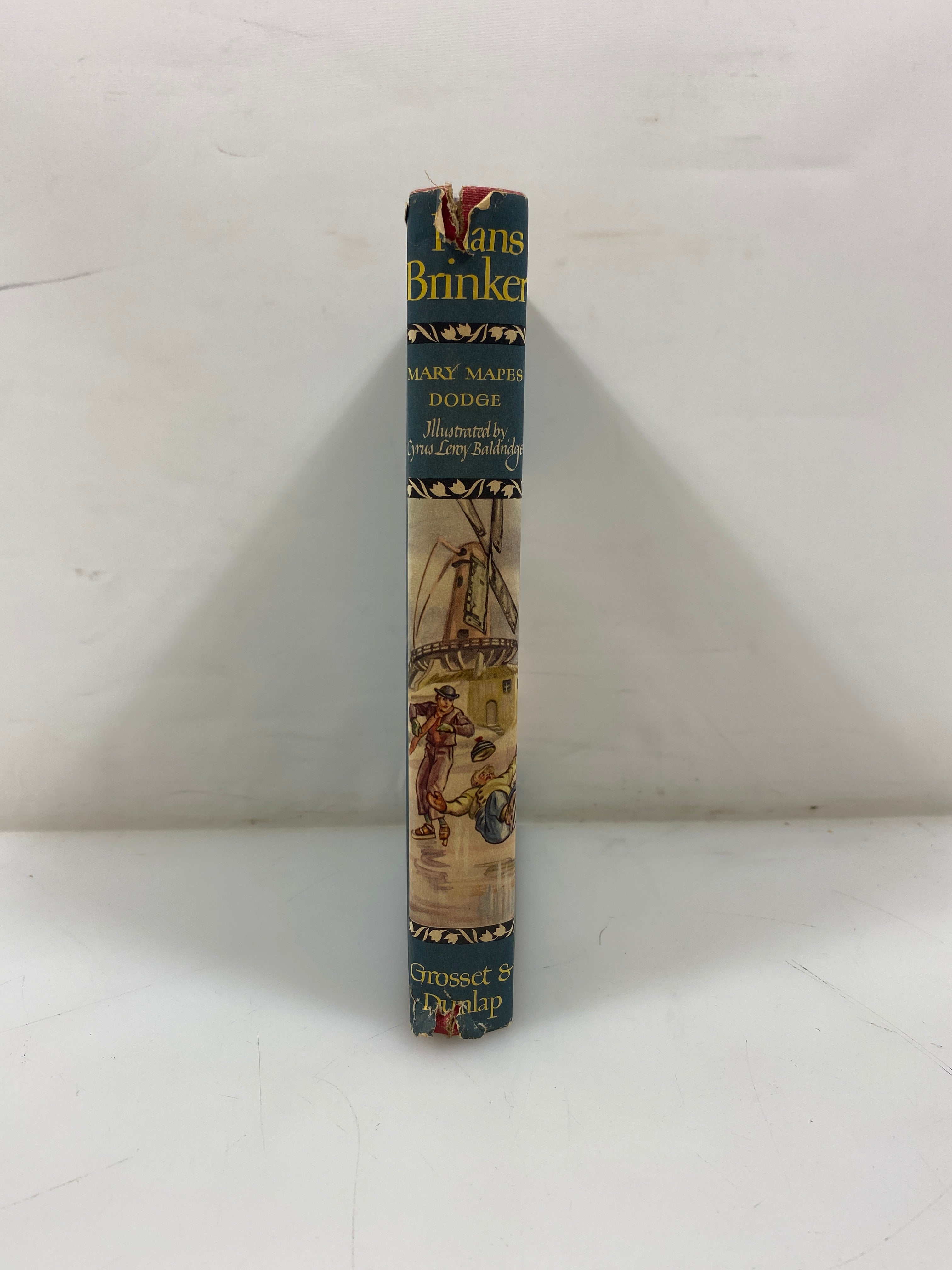 Hans Brinker by Mary Mapes Dodge 1945 HCDJ