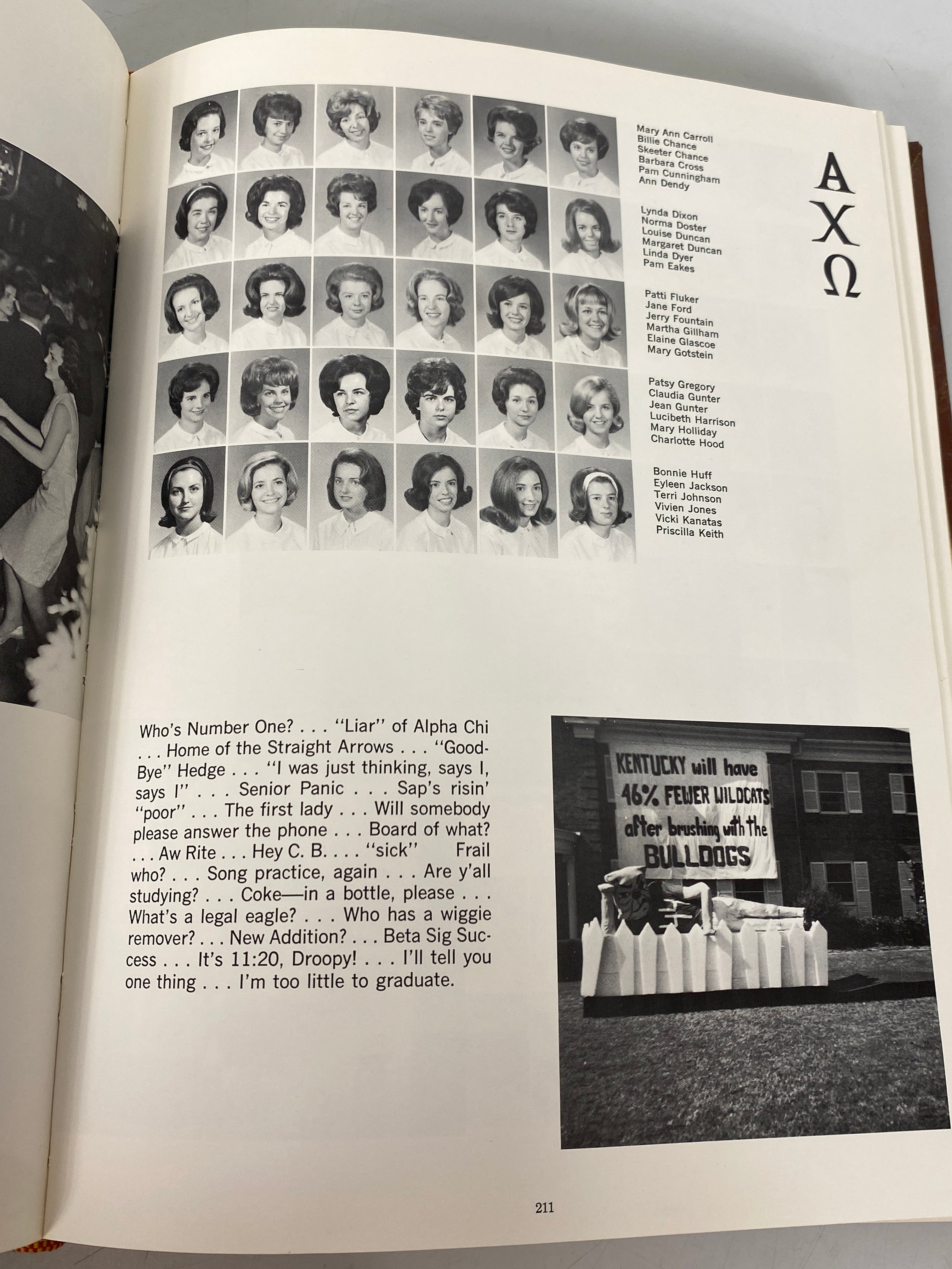 1965 University of Georgia "Pandora" Yearbook HC