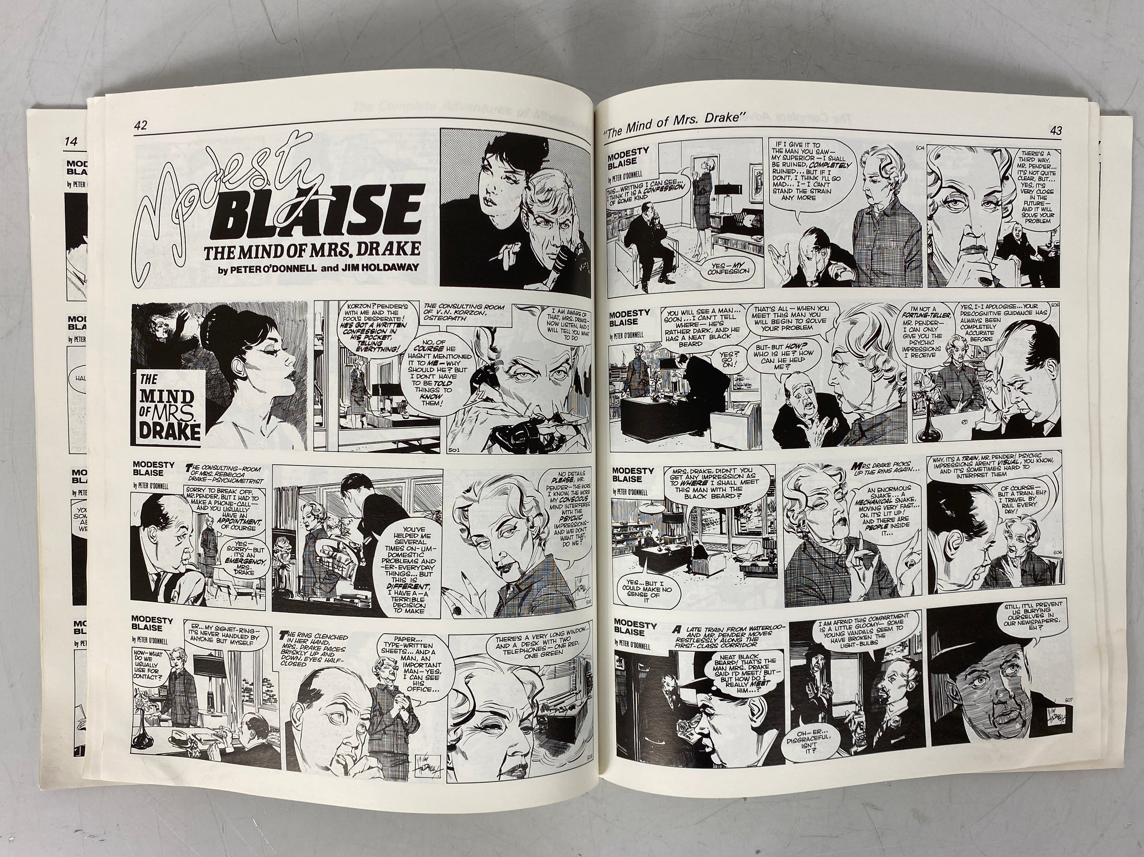 Lot of 7 Modesty Blaise Graphic Novels Comic Books