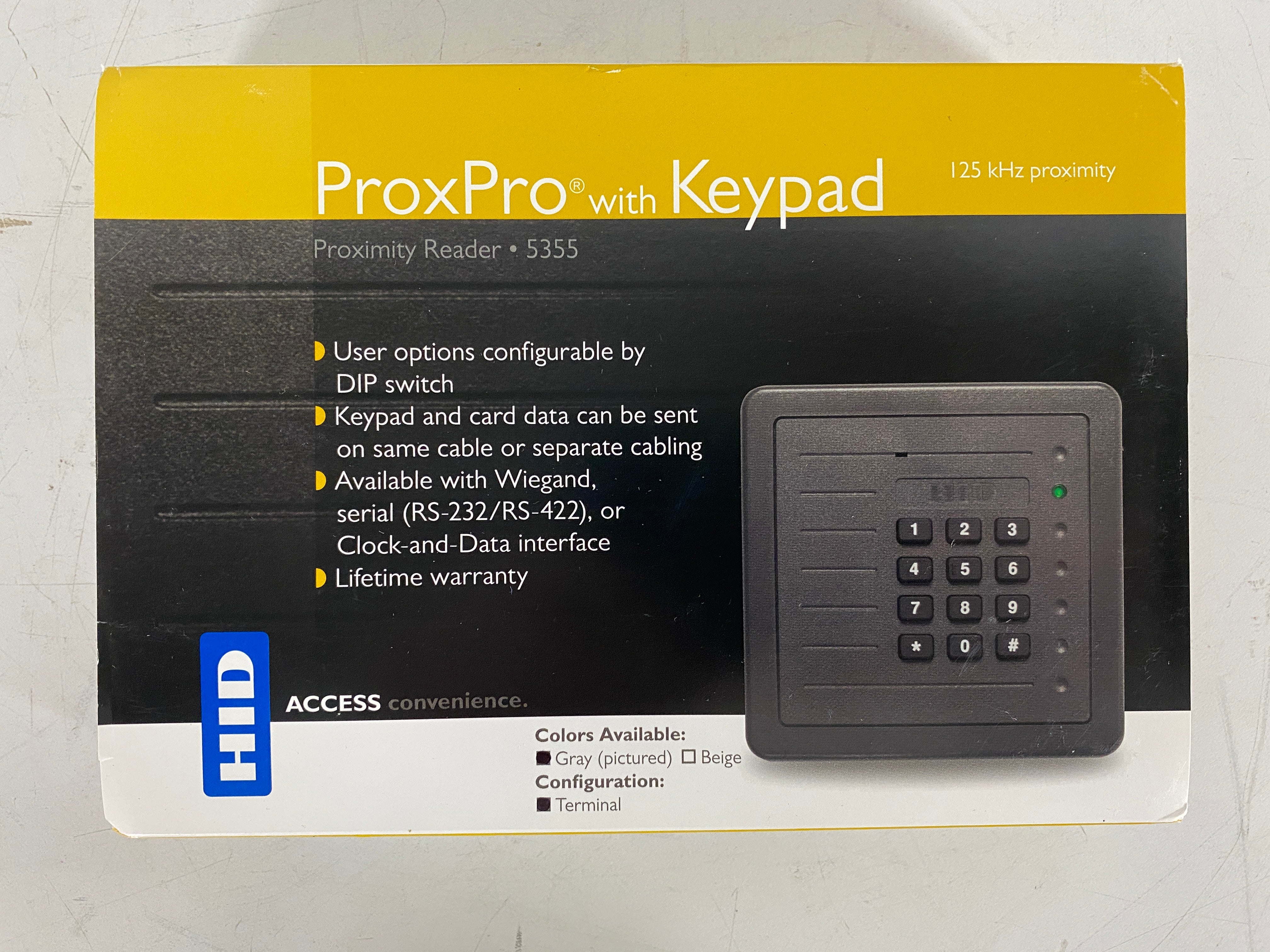 HID ProxPro with Keypad Proximity Reader